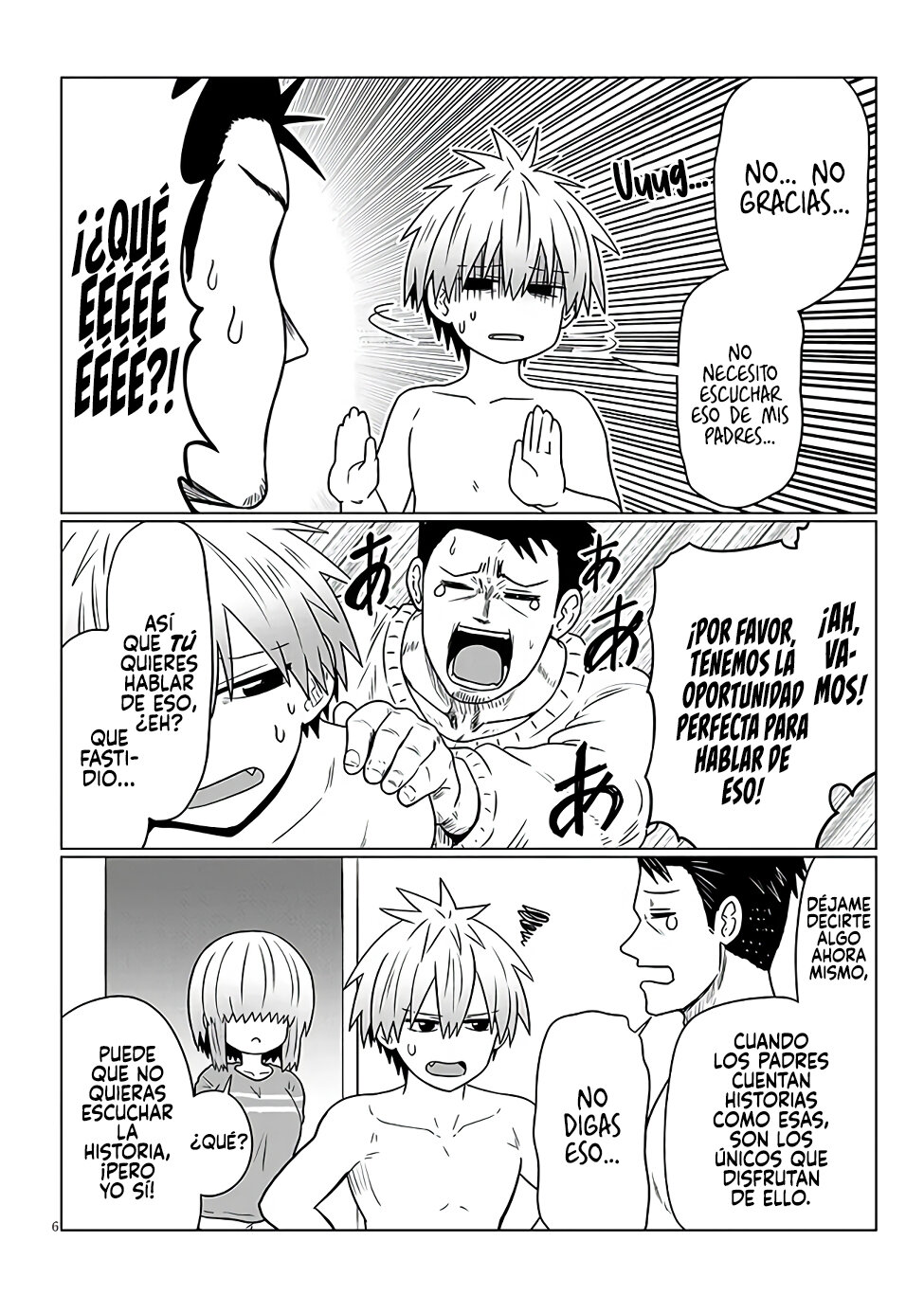 Uzaki-chan wa Asobitai! Capitulo 97 página 7