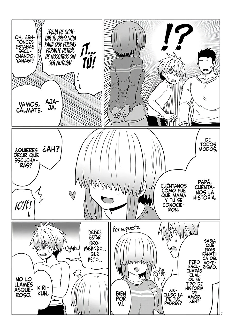Uzaki-chan wa Asobitai! Capitulo 97 página 8