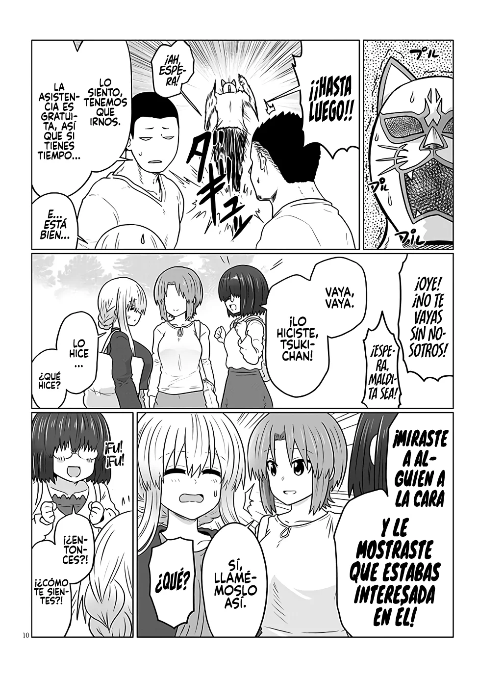 Uzaki-chan wa Asobitai! Capitulo 98 página 12