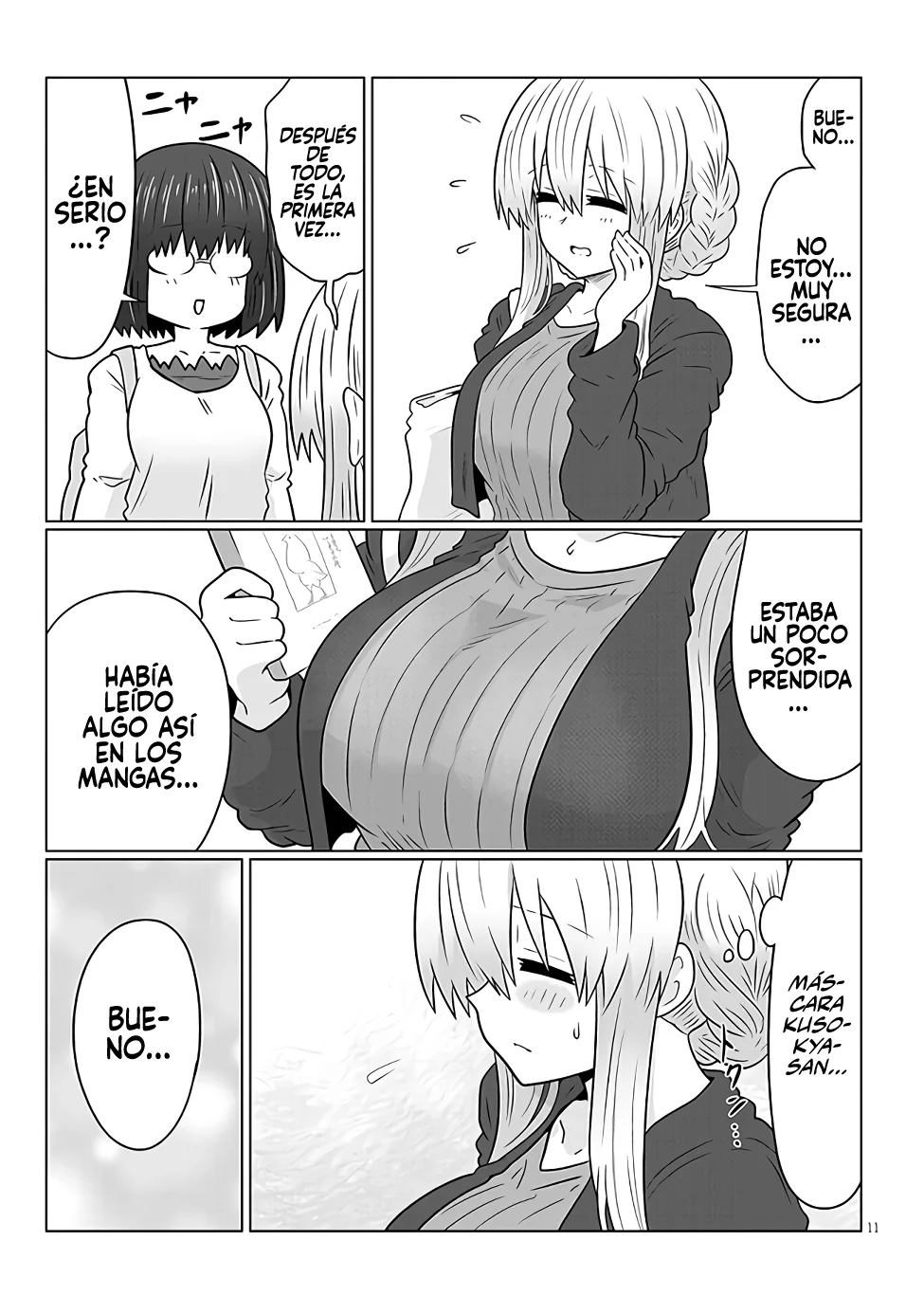 Uzaki-chan wa Asobitai! Capitulo 98 página 13