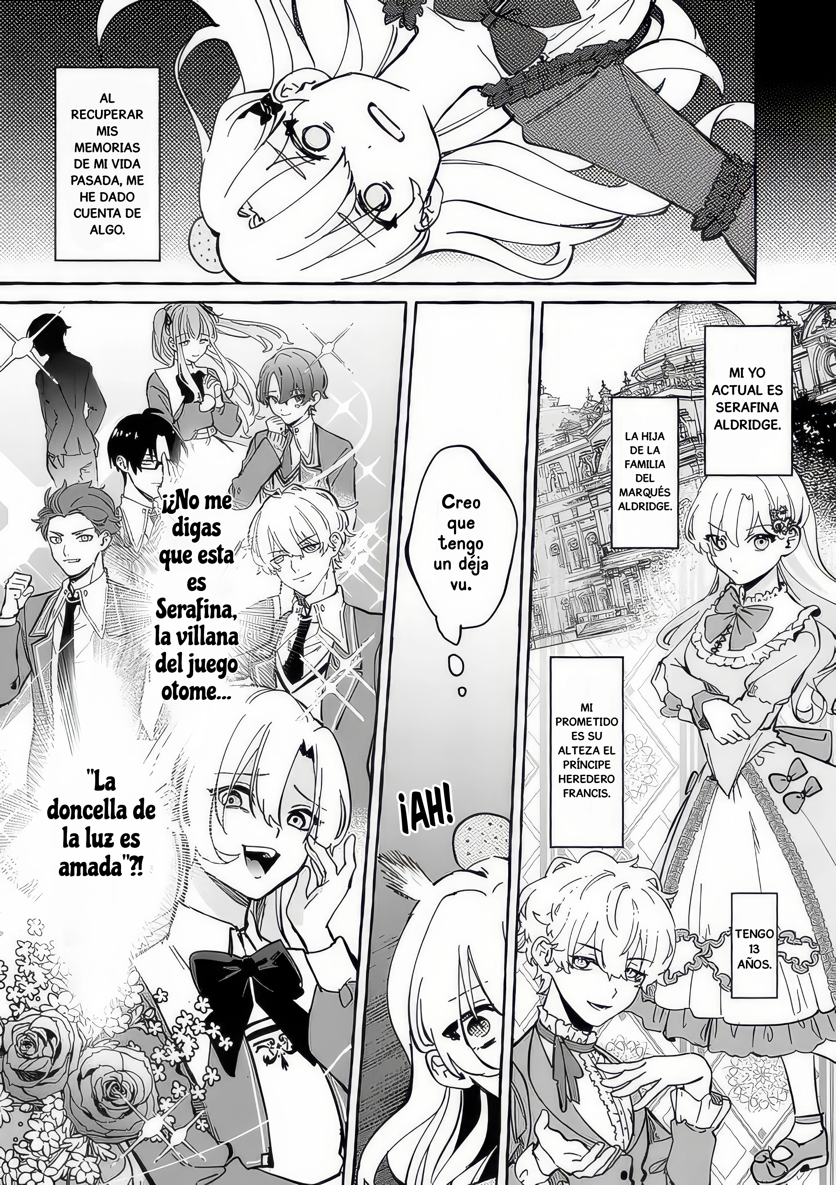 Hametsu o Hikaeta Akuyaku Reijō ga Muri Shite Heroine wo Enjita Kekka Taida na Yosei ga Akogare Nanoni, Daini Oji no Dekiai Route ni Konwakuchu Capitulo 1 página 14