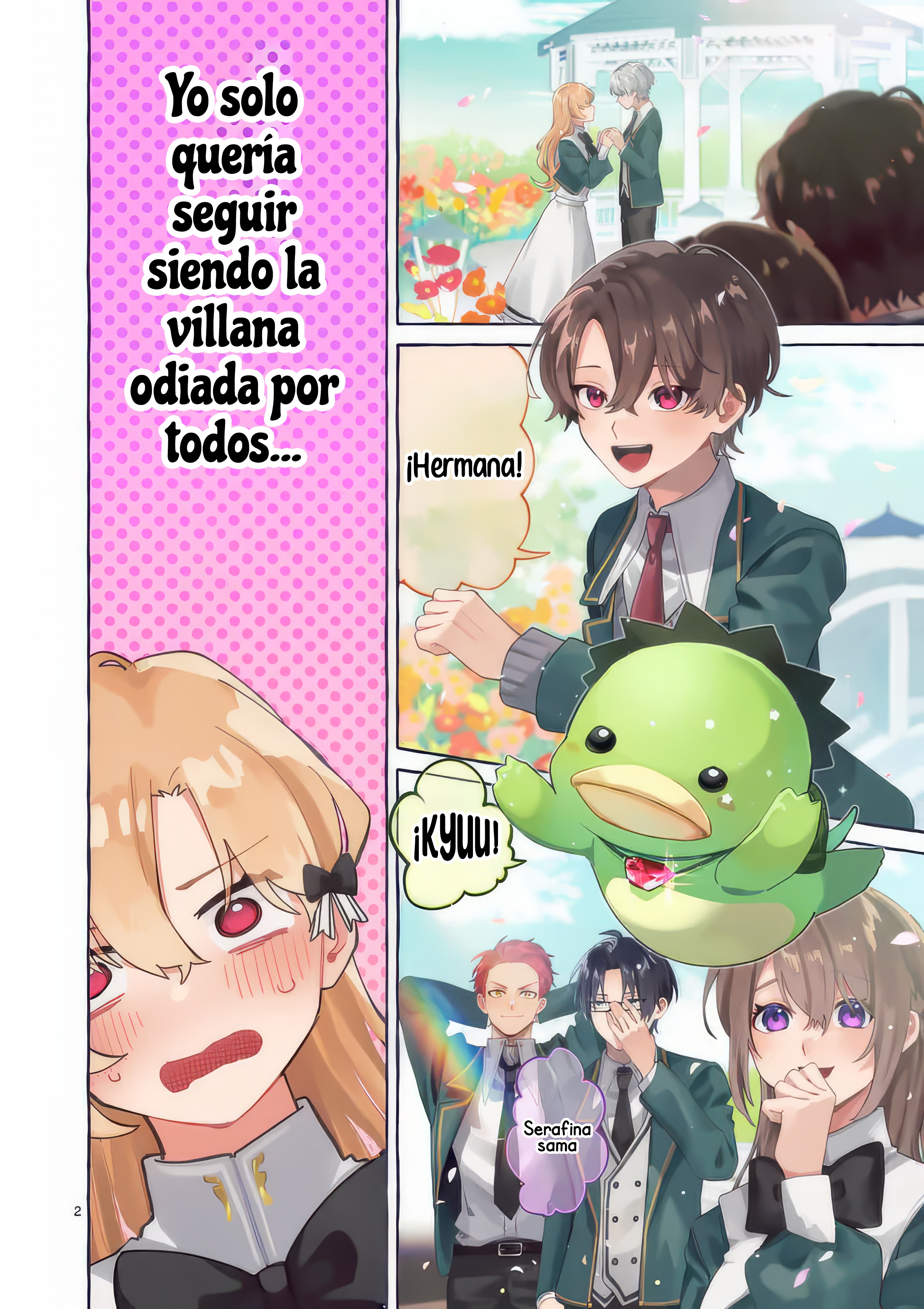 Hametsu o Hikaeta Akuyaku Reijō ga Muri Shite Heroine wo Enjita Kekka Taida na Yosei ga Akogare Nanoni, Daini Oji no Dekiai Route ni Konwakuchu Capitulo 1 página 5