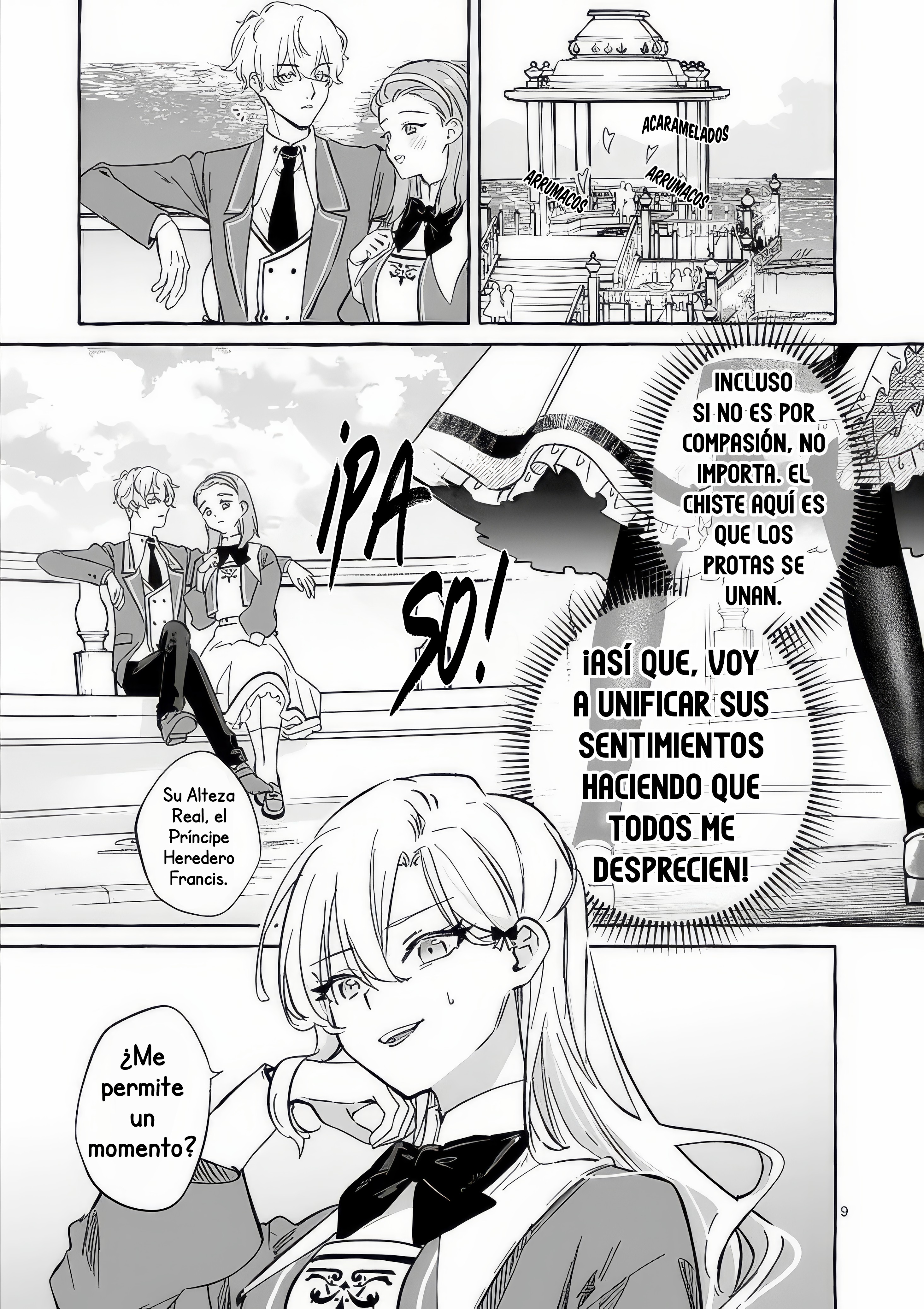Hametsu o Hikaeta Akuyaku Reijō ga Muri Shite Heroine wo Enjita Kekka Taida na Yosei ga Akogare Nanoni, Daini Oji no Dekiai Route ni Konwakuchu Capitulo 10 página 12