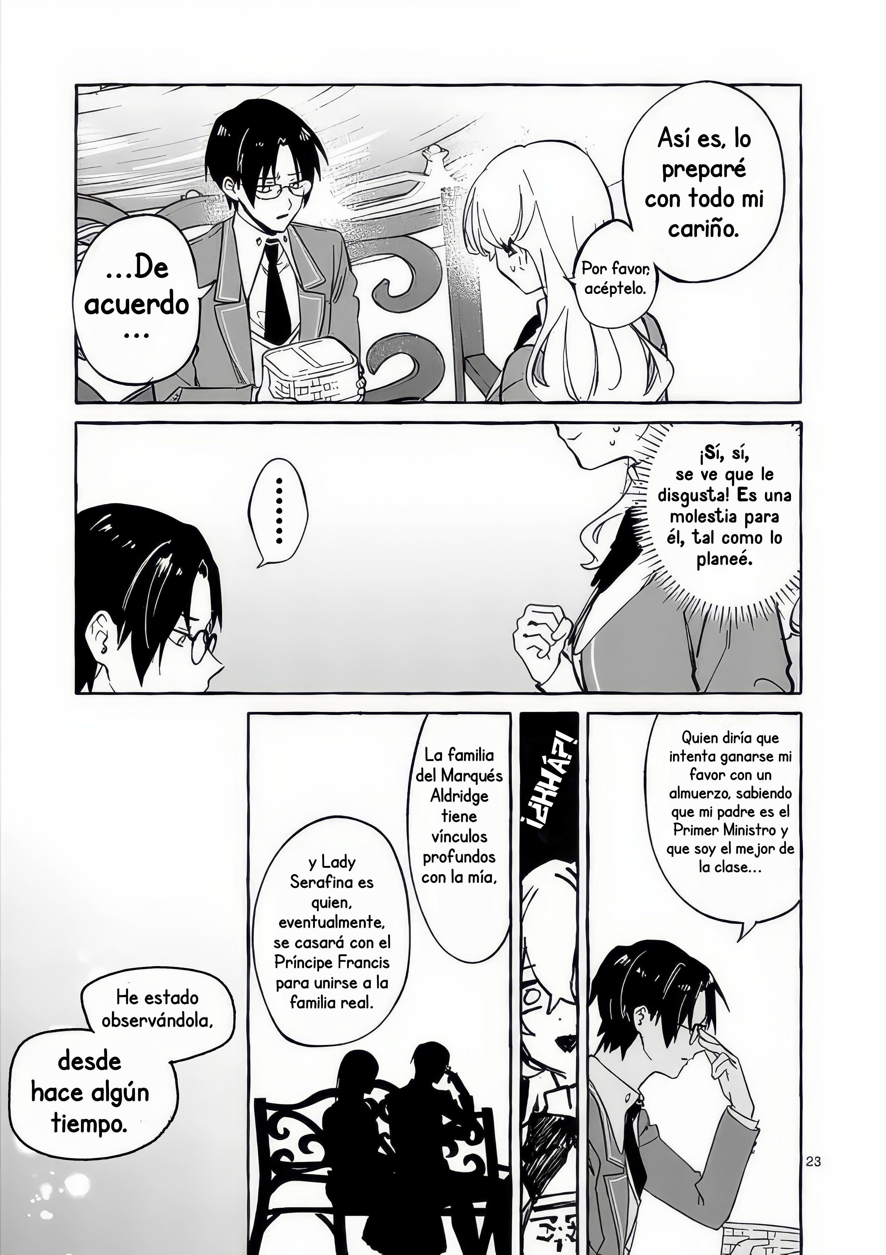 Hametsu o Hikaeta Akuyaku Reijō ga Muri Shite Heroine wo Enjita Kekka Taida na Yosei ga Akogare Nanoni, Daini Oji no Dekiai Route ni Konwakuchu Capitulo 10 página 26