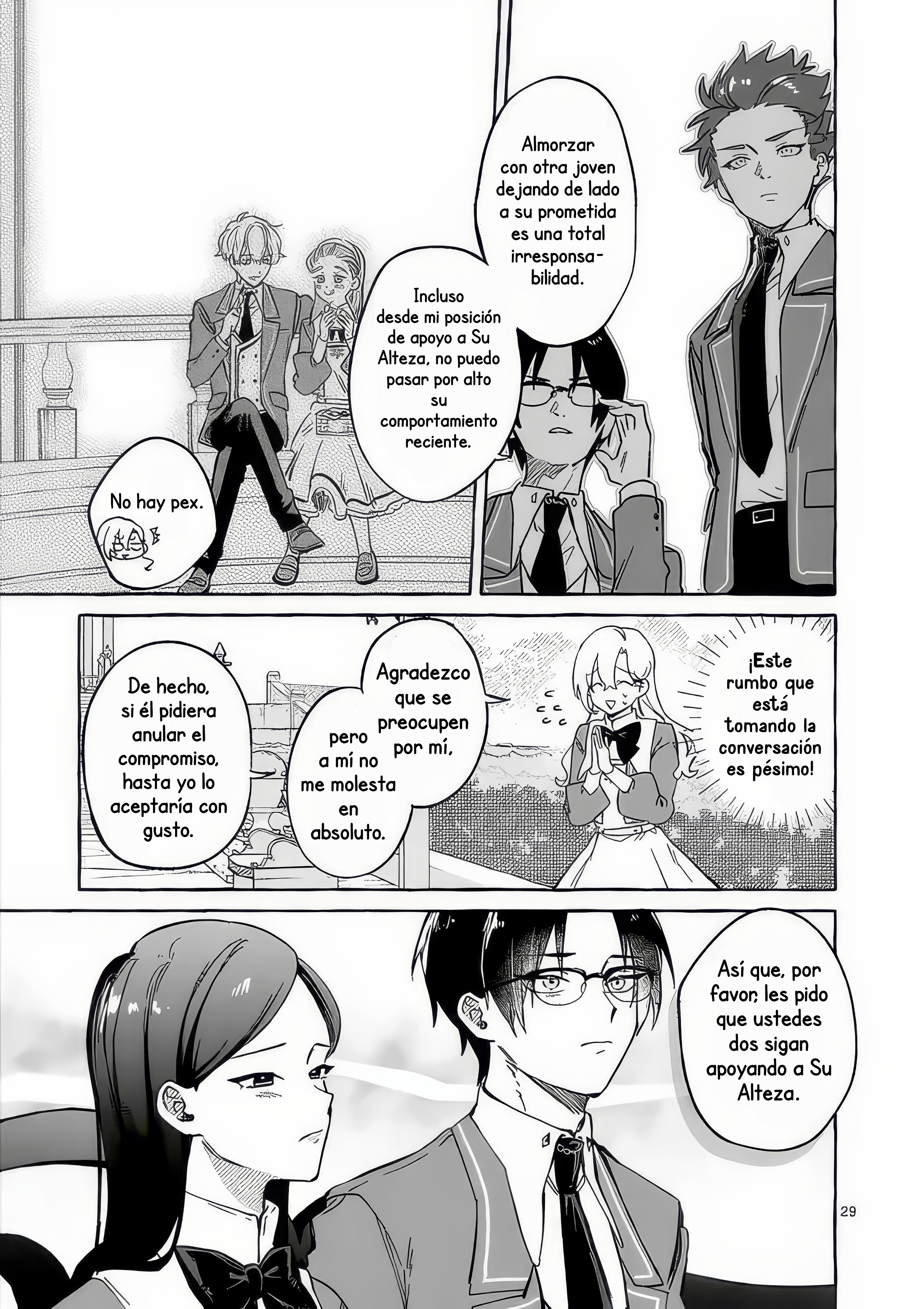 Hametsu o Hikaeta Akuyaku Reijō ga Muri Shite Heroine wo Enjita Kekka Taida na Yosei ga Akogare Nanoni, Daini Oji no Dekiai Route ni Konwakuchu Capitulo 10 página 32