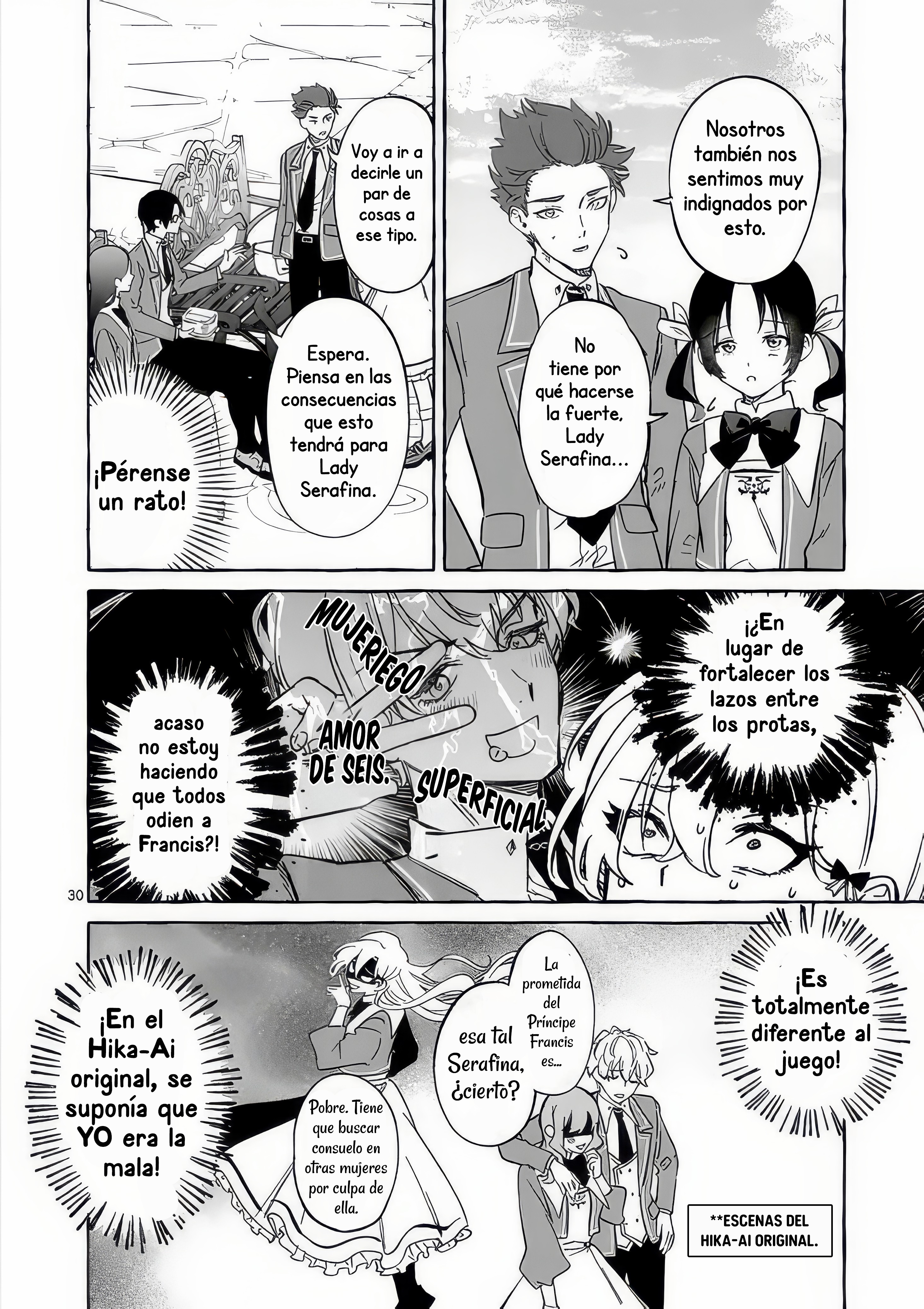 Hametsu o Hikaeta Akuyaku Reijō ga Muri Shite Heroine wo Enjita Kekka Taida na Yosei ga Akogare Nanoni, Daini Oji no Dekiai Route ni Konwakuchu Capitulo 10 página 33