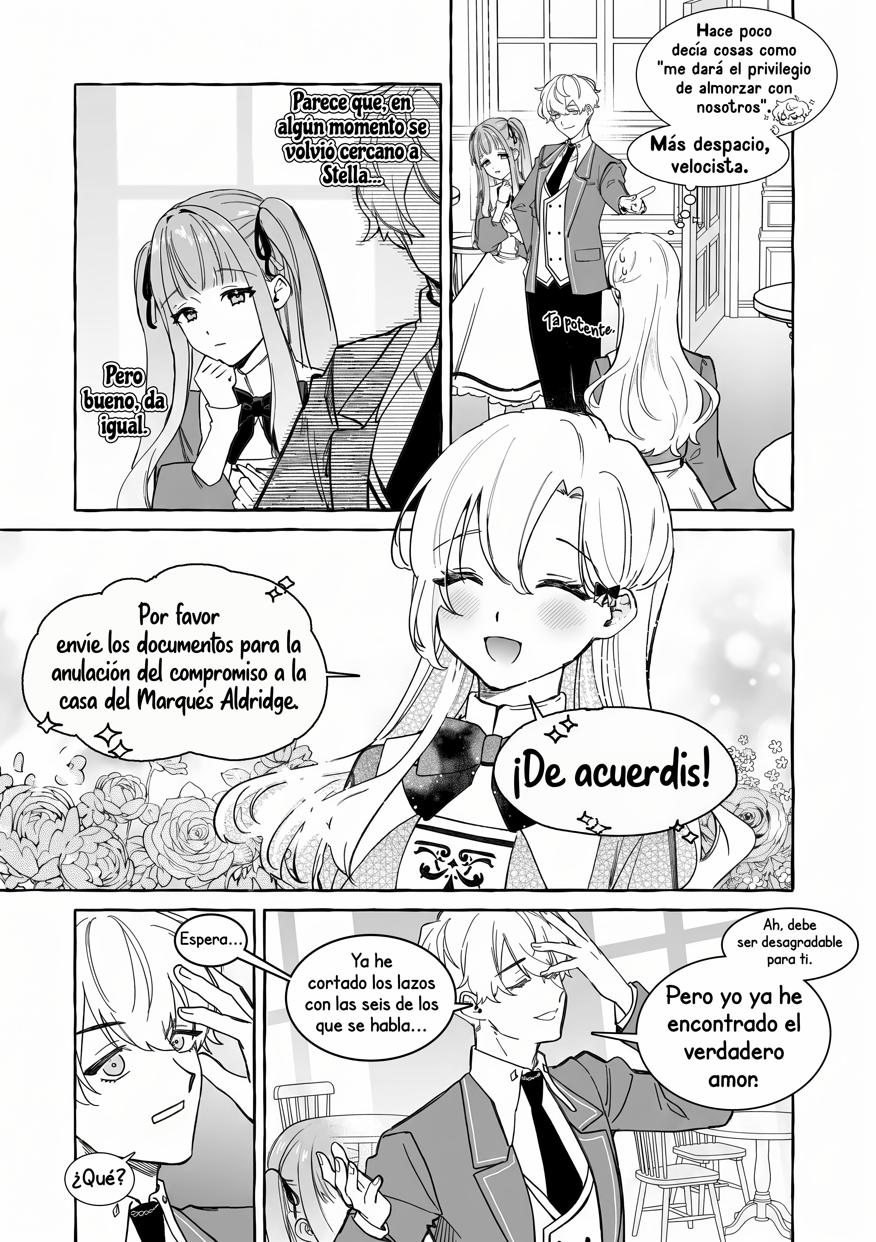 Hametsu o Hikaeta Akuyaku Reijō ga Muri Shite Heroine wo Enjita Kekka Taida na Yosei ga Akogare Nanoni, Daini Oji no Dekiai Route ni Konwakuchu Capitulo 11.1 página 12