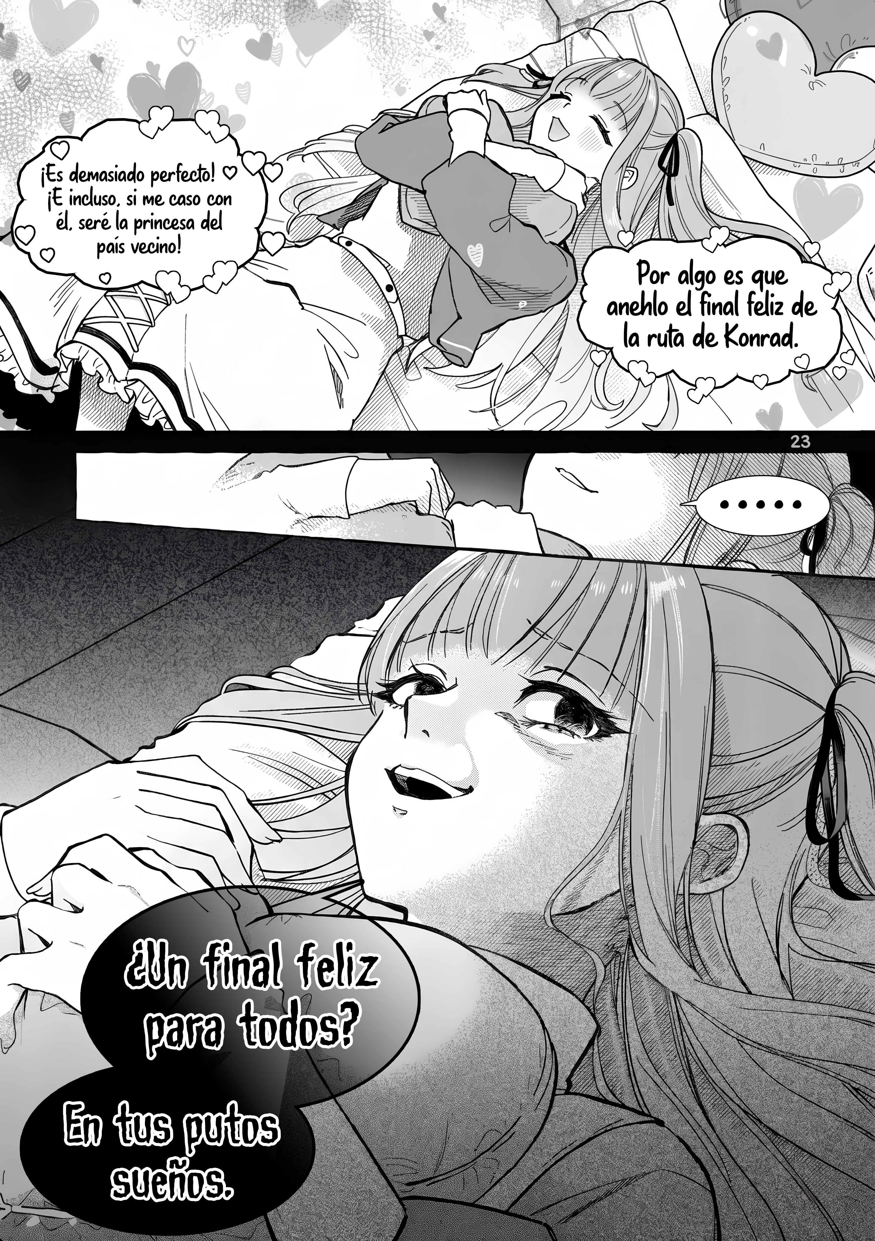 Hametsu o Hikaeta Akuyaku Reijō ga Muri Shite Heroine wo Enjita Kekka Taida na Yosei ga Akogare Nanoni, Daini Oji no Dekiai Route ni Konwakuchu Capitulo 11.2 página 14