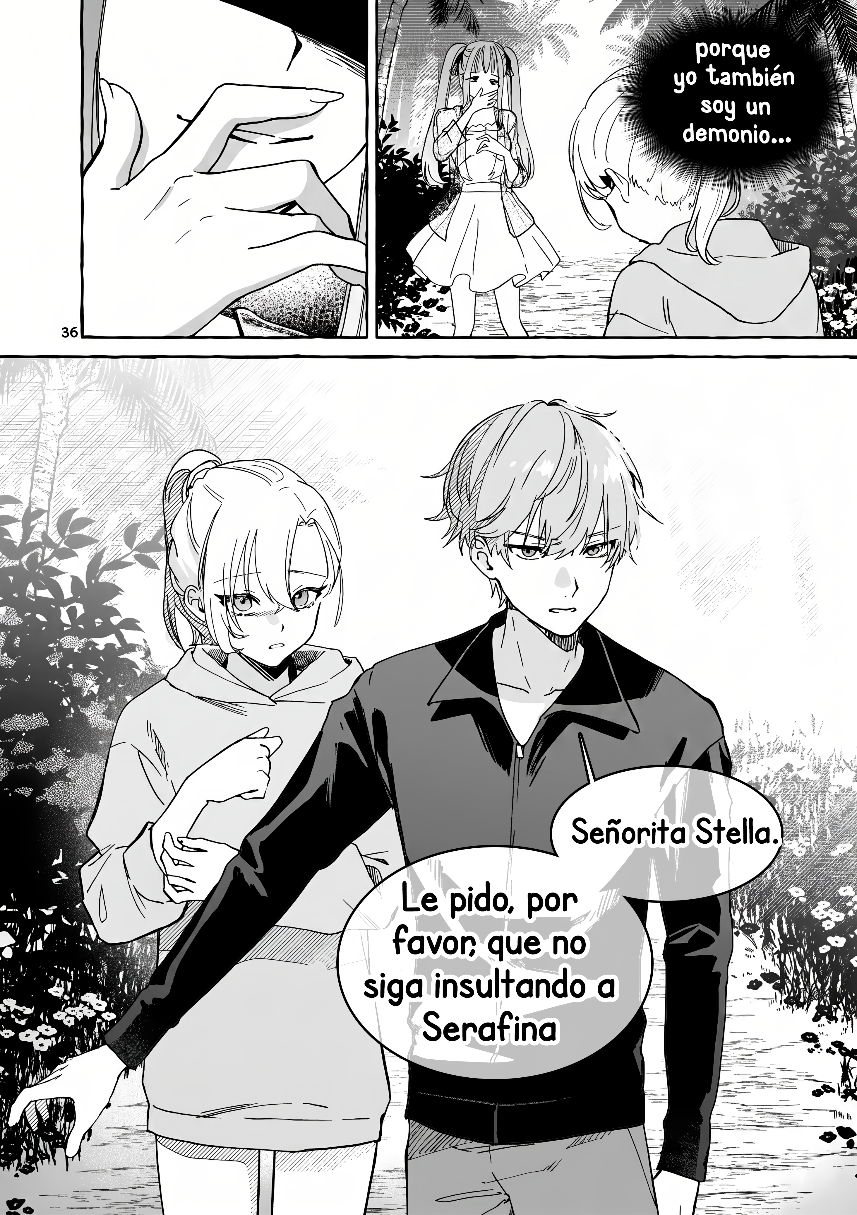 Hametsu o Hikaeta Akuyaku Reijō ga Muri Shite Heroine wo Enjita Kekka Taida na Yosei ga Akogare Nanoni, Daini Oji no Dekiai Route ni Konwakuchu Capitulo 12.3 página 15