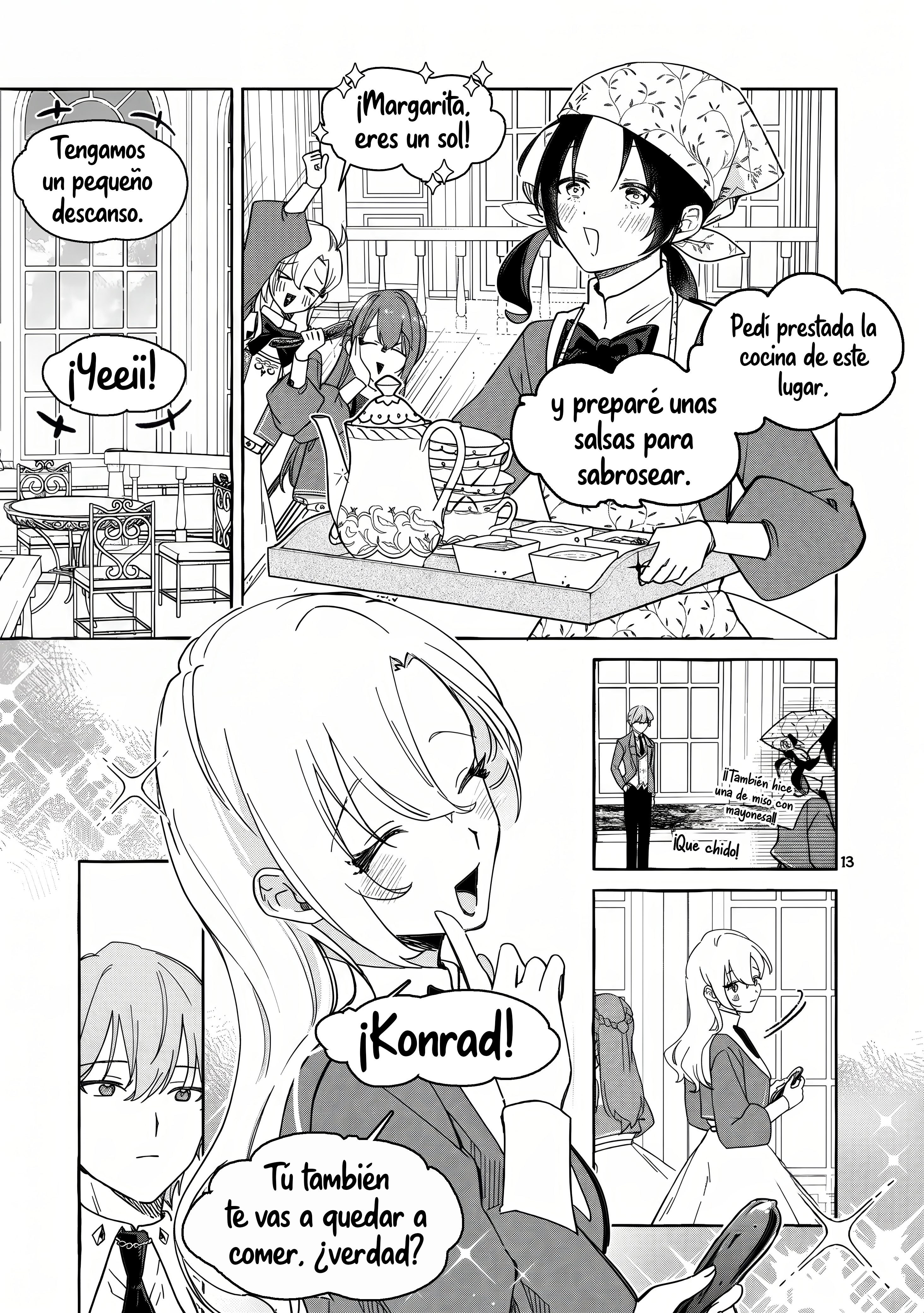 Hametsu o Hikaeta Akuyaku Reijō ga Muri Shite Heroine wo Enjita Kekka Taida na Yosei ga Akogare Nanoni, Daini Oji no Dekiai Route ni Konwakuchu Capitulo 13.1 página 16