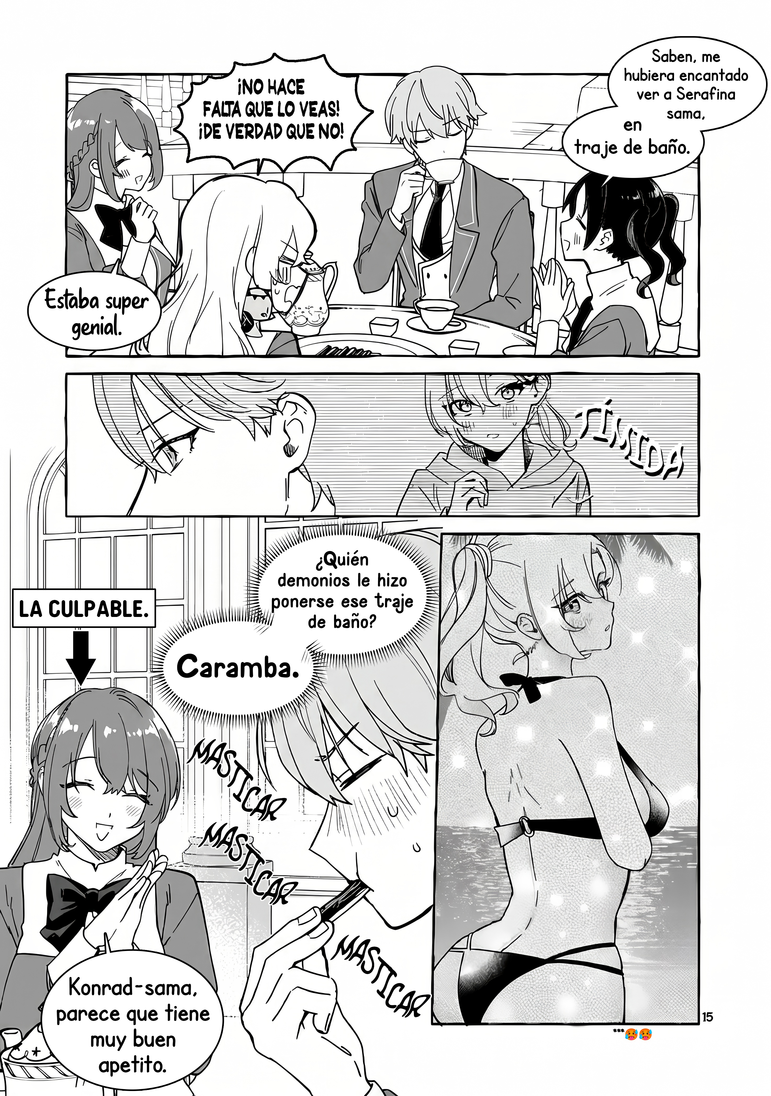 Hametsu o Hikaeta Akuyaku Reijō ga Muri Shite Heroine wo Enjita Kekka Taida na Yosei ga Akogare Nanoni, Daini Oji no Dekiai Route ni Konwakuchu Capitulo 13.2 página 4