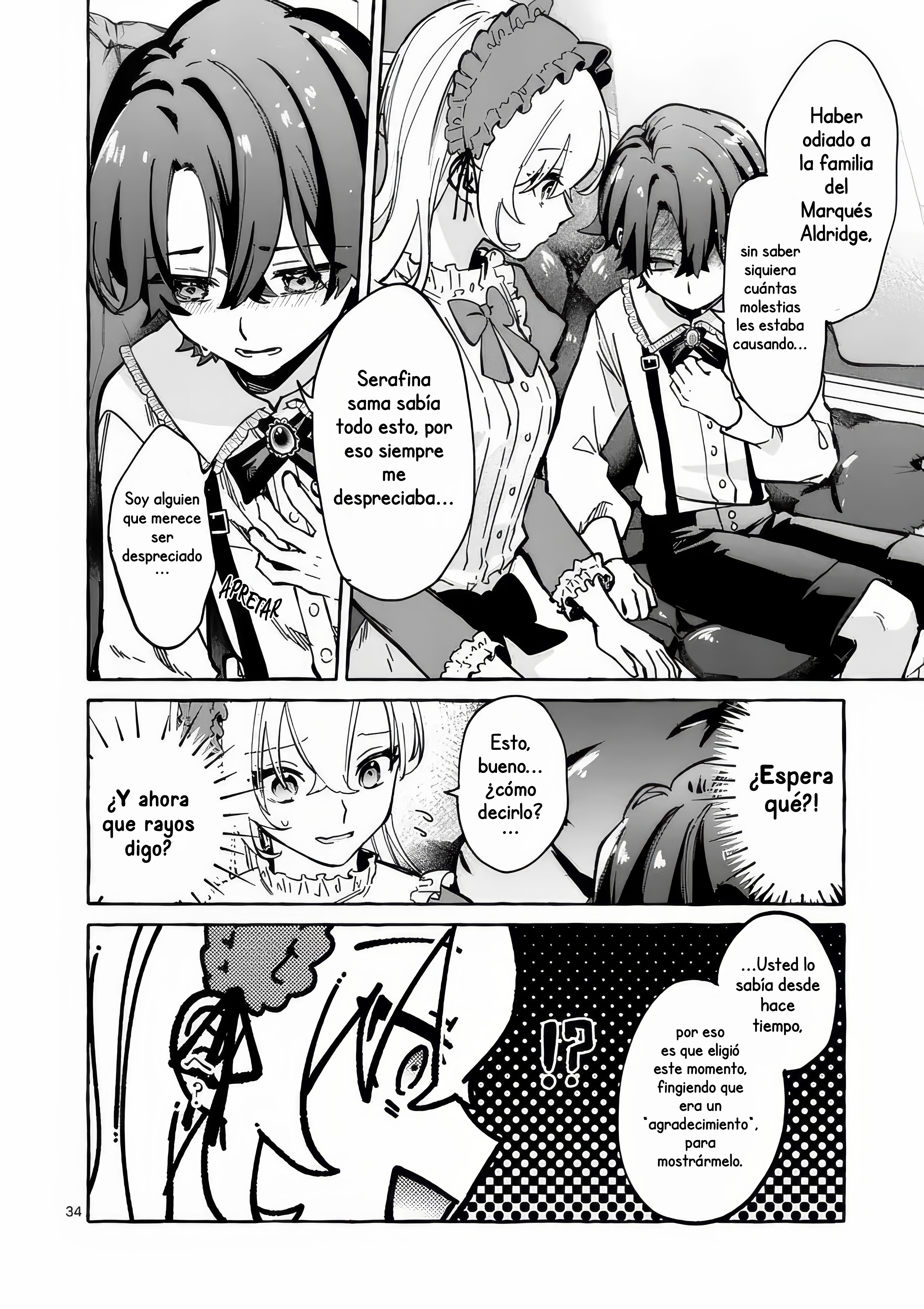 Hametsu o Hikaeta Akuyaku Reijō ga Muri Shite Heroine wo Enjita Kekka Taida na Yosei ga Akogare Nanoni, Daini Oji no Dekiai Route ni Konwakuchu Capitulo 2 página 37