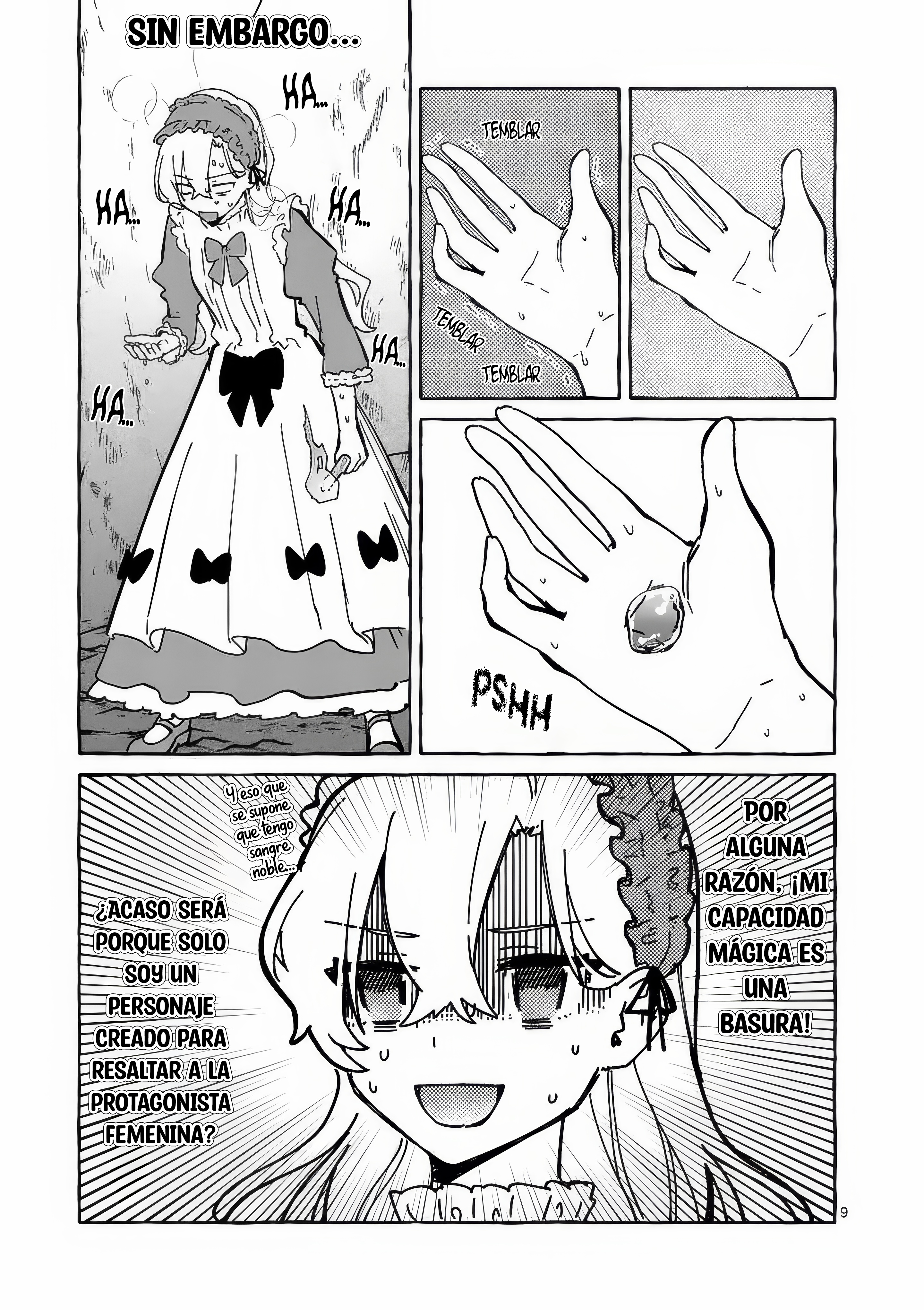 Hametsu o Hikaeta Akuyaku Reijō ga Muri Shite Heroine wo Enjita Kekka Taida na Yosei ga Akogare Nanoni, Daini Oji no Dekiai Route ni Konwakuchu Capitulo 3 página 12
