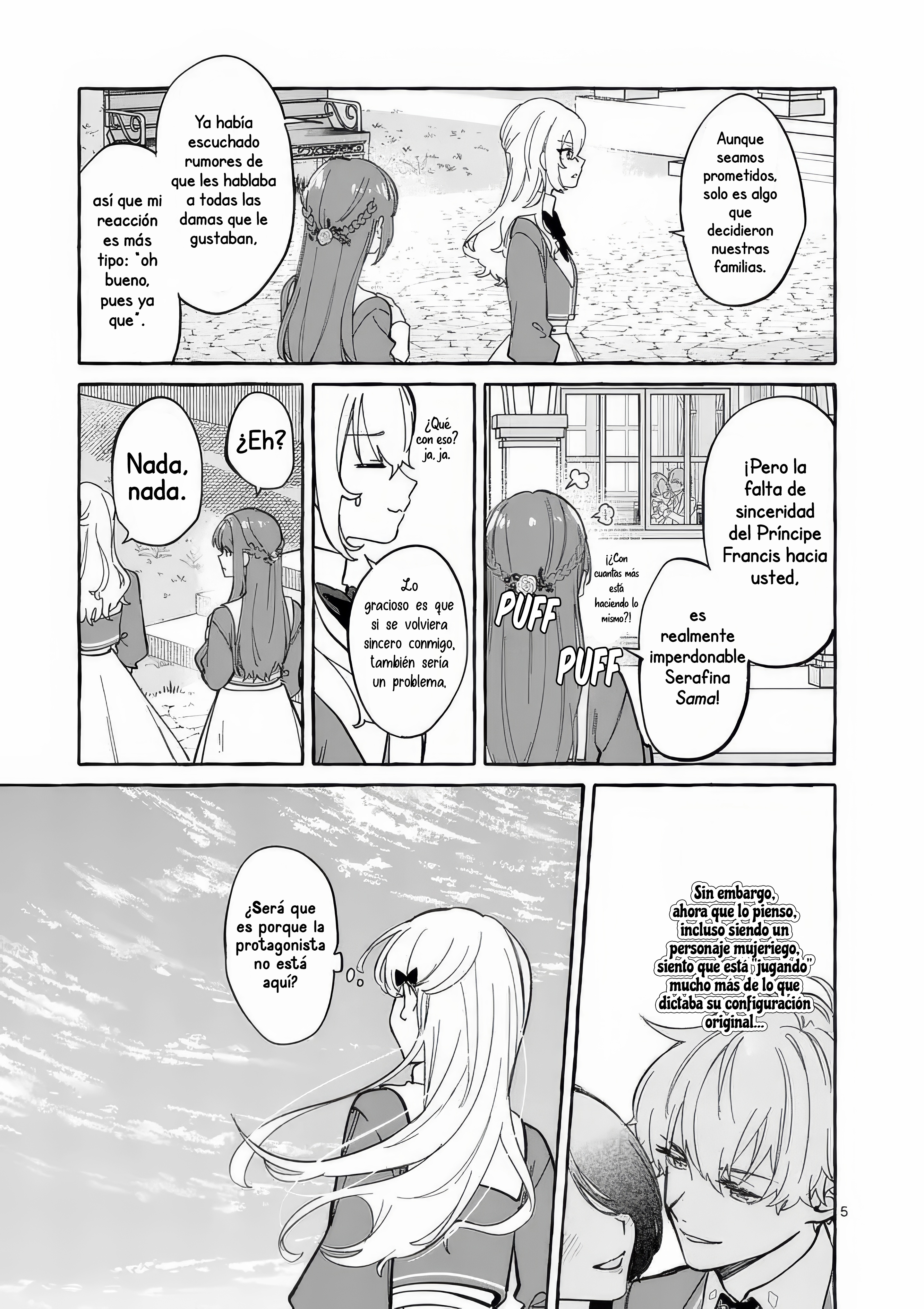 Hametsu o Hikaeta Akuyaku Reijō ga Muri Shite Heroine wo Enjita Kekka Taida na Yosei ga Akogare Nanoni, Daini Oji no Dekiai Route ni Konwakuchu Capitulo 5 página 8