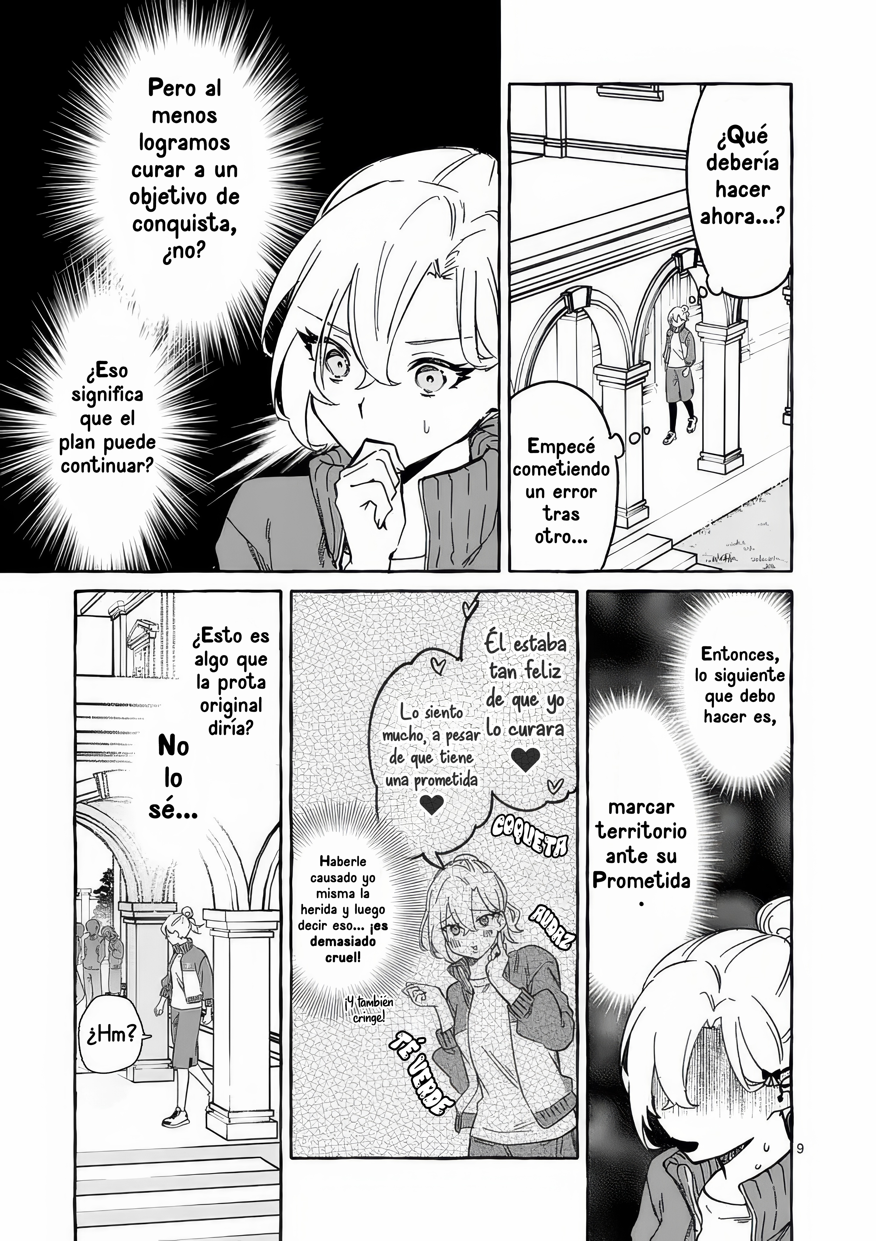 Hametsu o Hikaeta Akuyaku Reijō ga Muri Shite Heroine wo Enjita Kekka Taida na Yosei ga Akogare Nanoni, Daini Oji no Dekiai Route ni Konwakuchu Capitulo 8 página 12