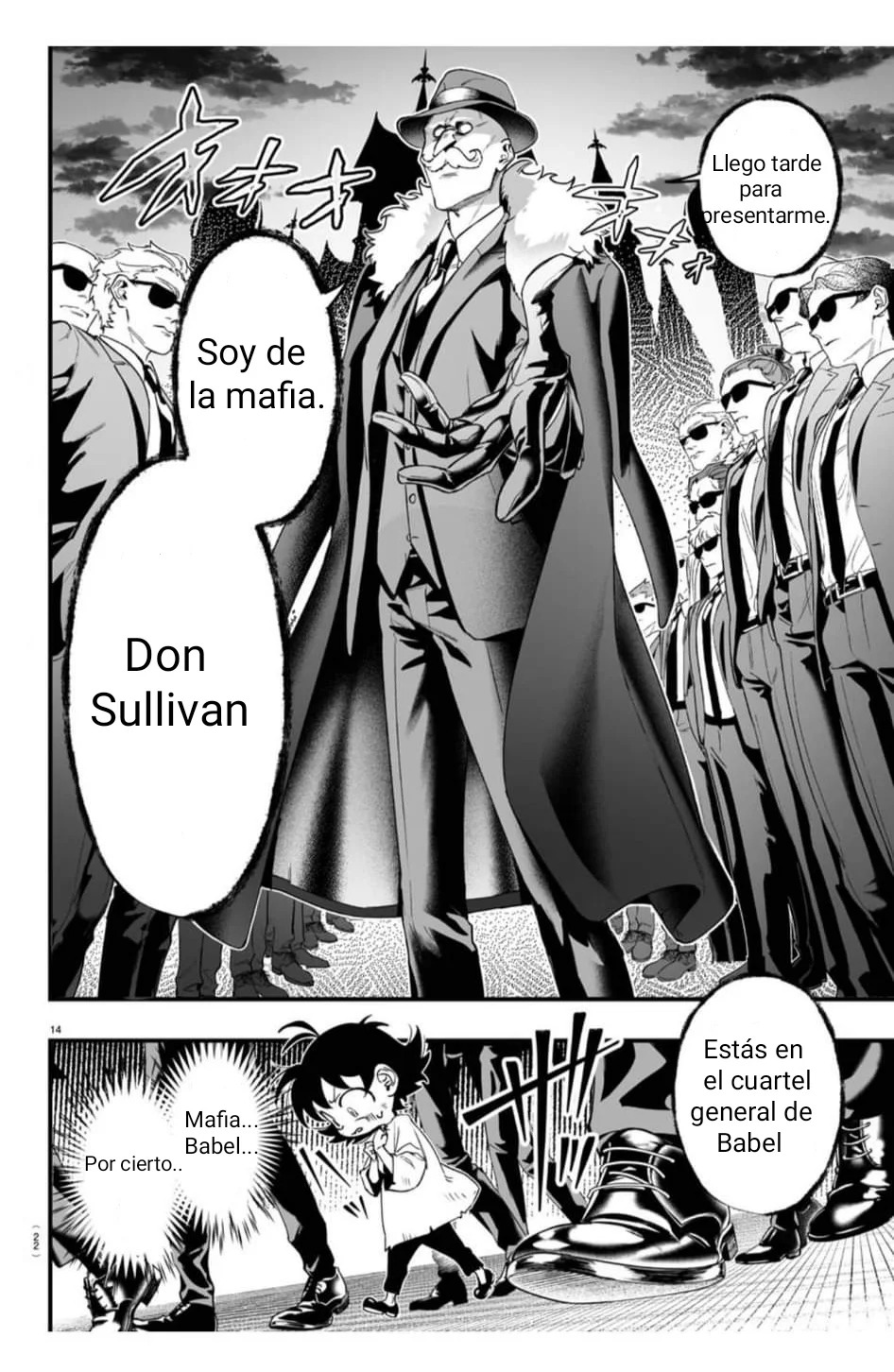 Iruma-kun: if mafia Capitulo 1: Iruma-kun de la Mafia página 15