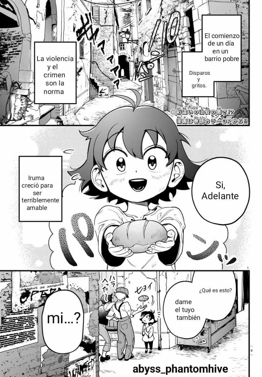 Iruma-kun: if mafia Capitulo 1: Iruma-kun de la Mafia página 3