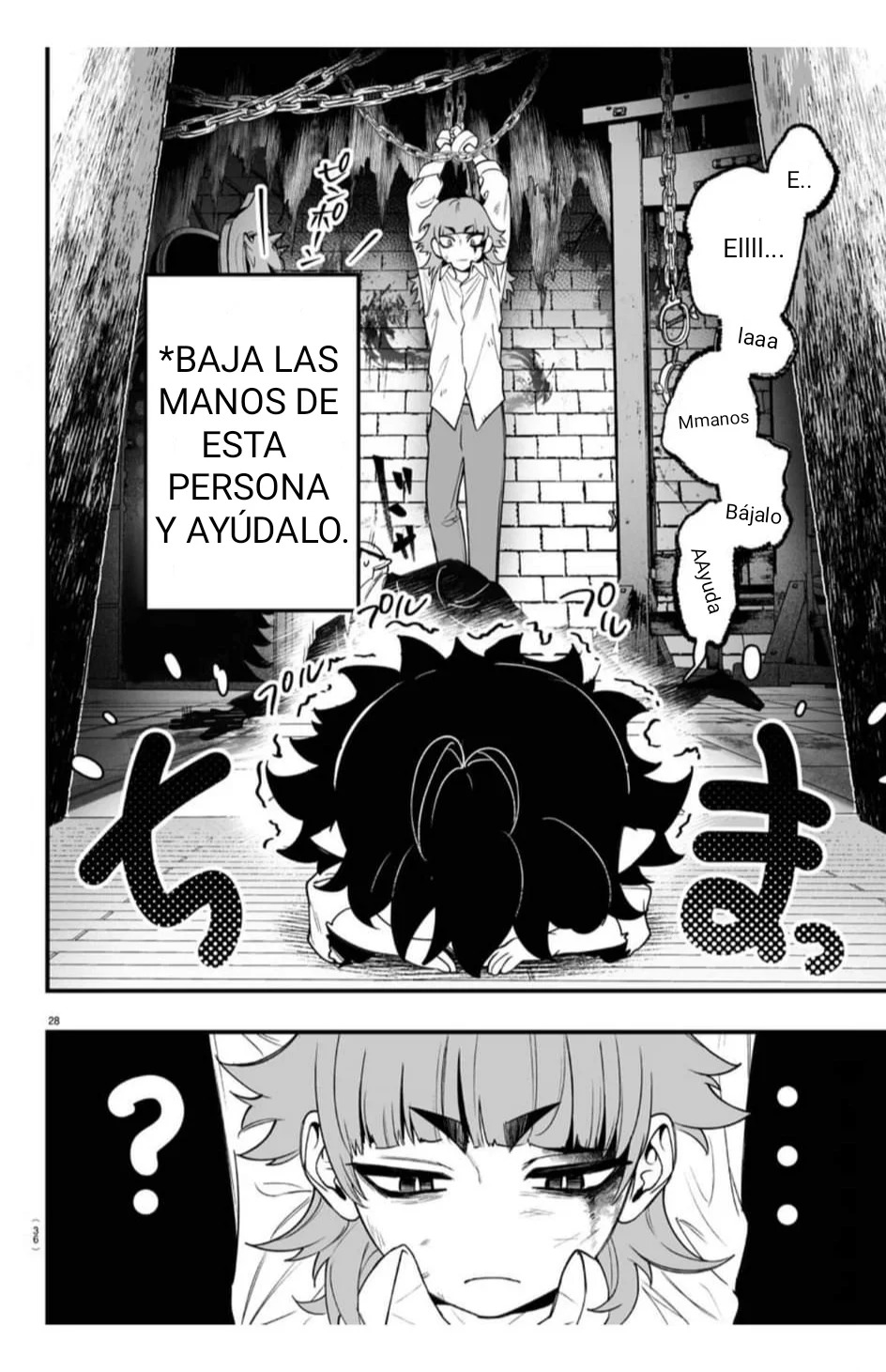 Iruma-kun: if mafia Capitulo 1: Iruma-kun de la Mafia página 30