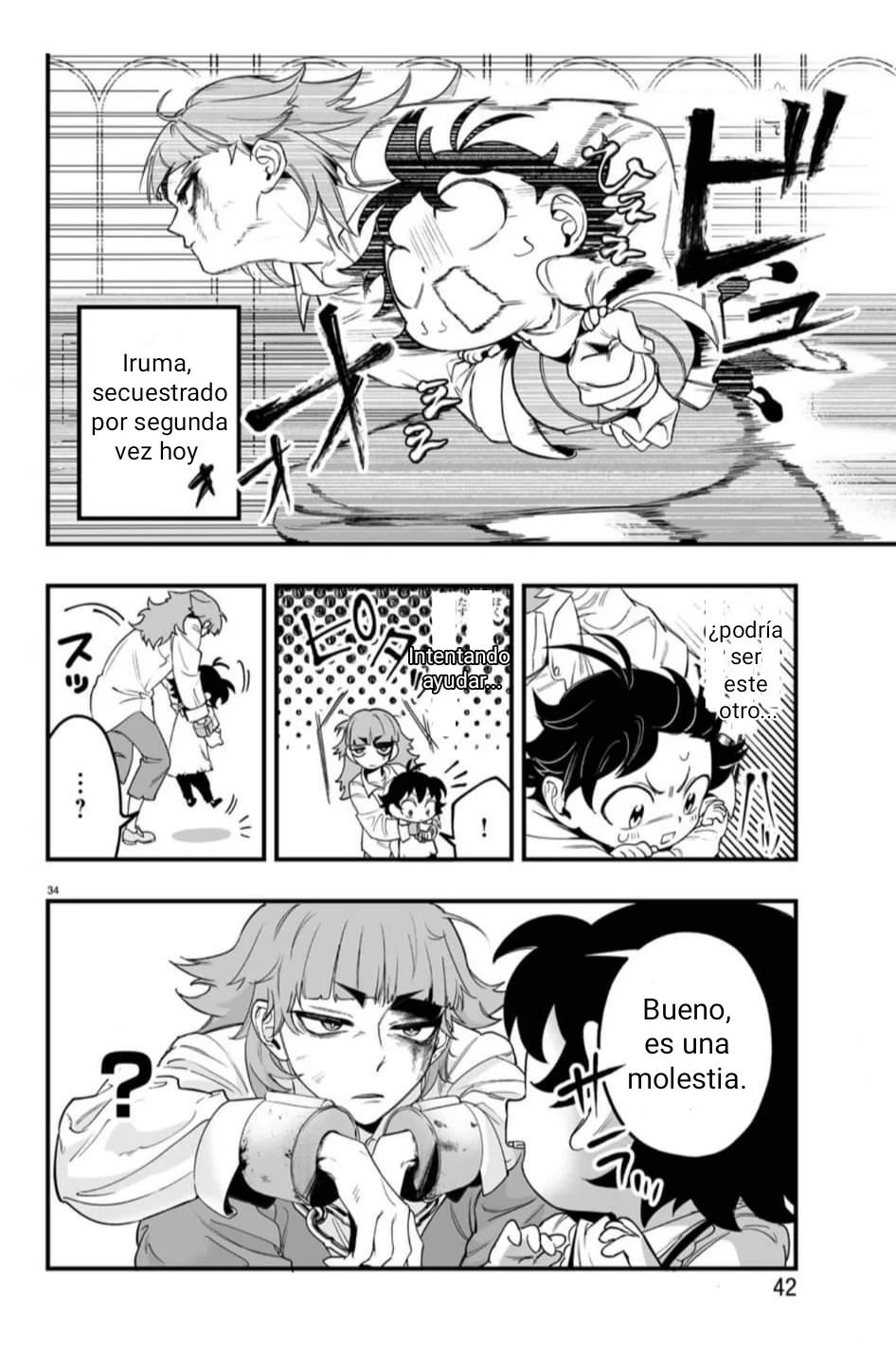 Iruma-kun: if mafia Capitulo 1: Iruma-kun de la Mafia página 35