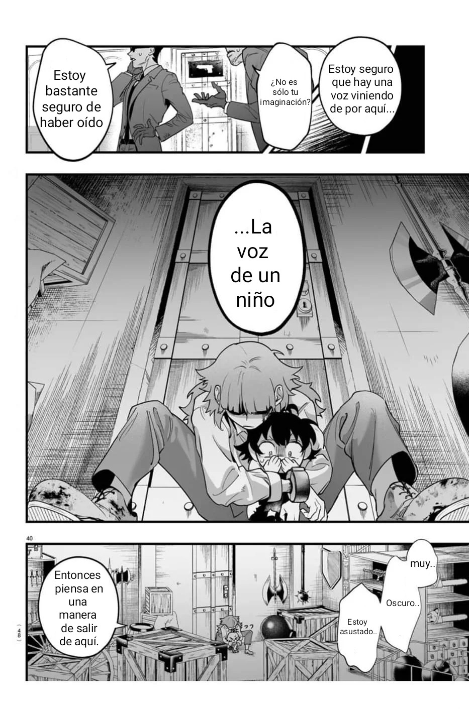 Iruma-kun: if mafia Capitulo 1: Iruma-kun de la Mafia página 41