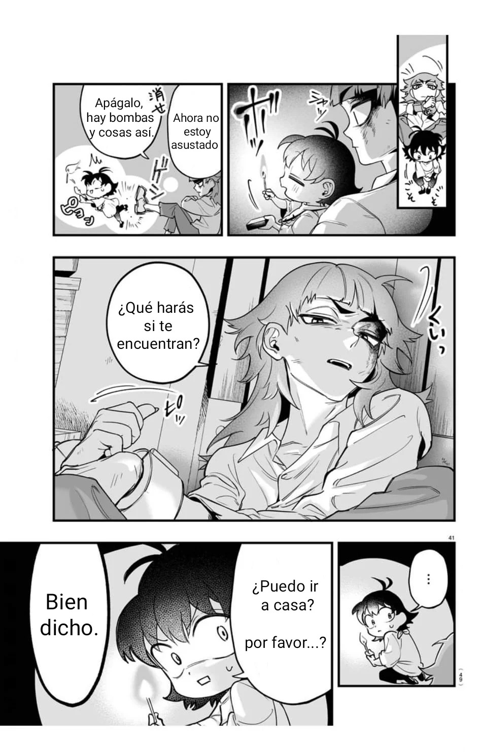 Iruma-kun: if mafia Capitulo 1: Iruma-kun de la Mafia página 42