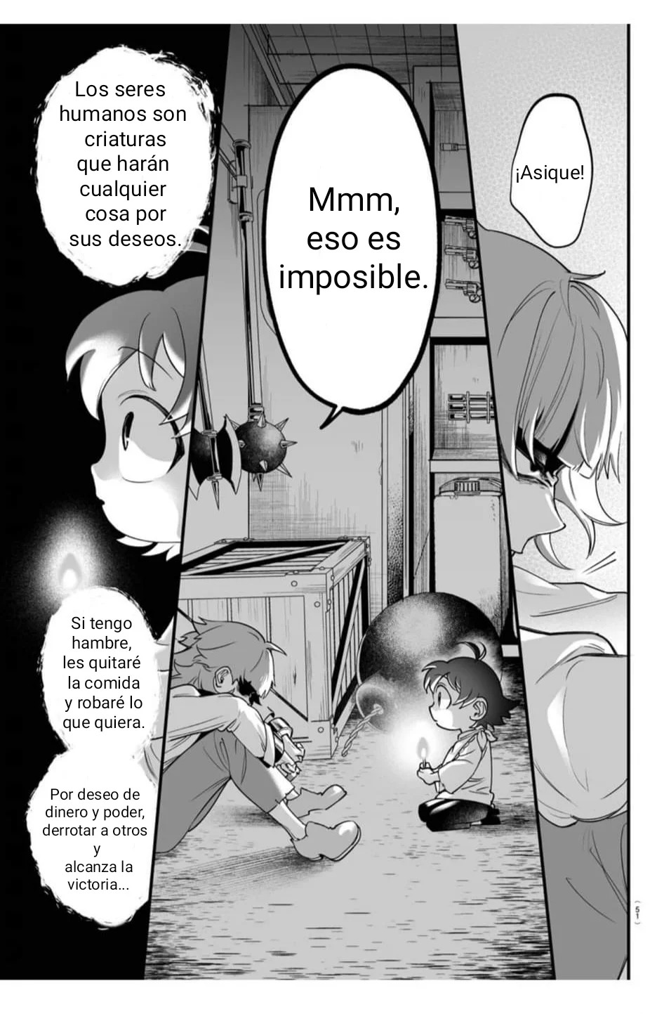 Iruma-kun: if mafia Capitulo 1: Iruma-kun de la Mafia página 44