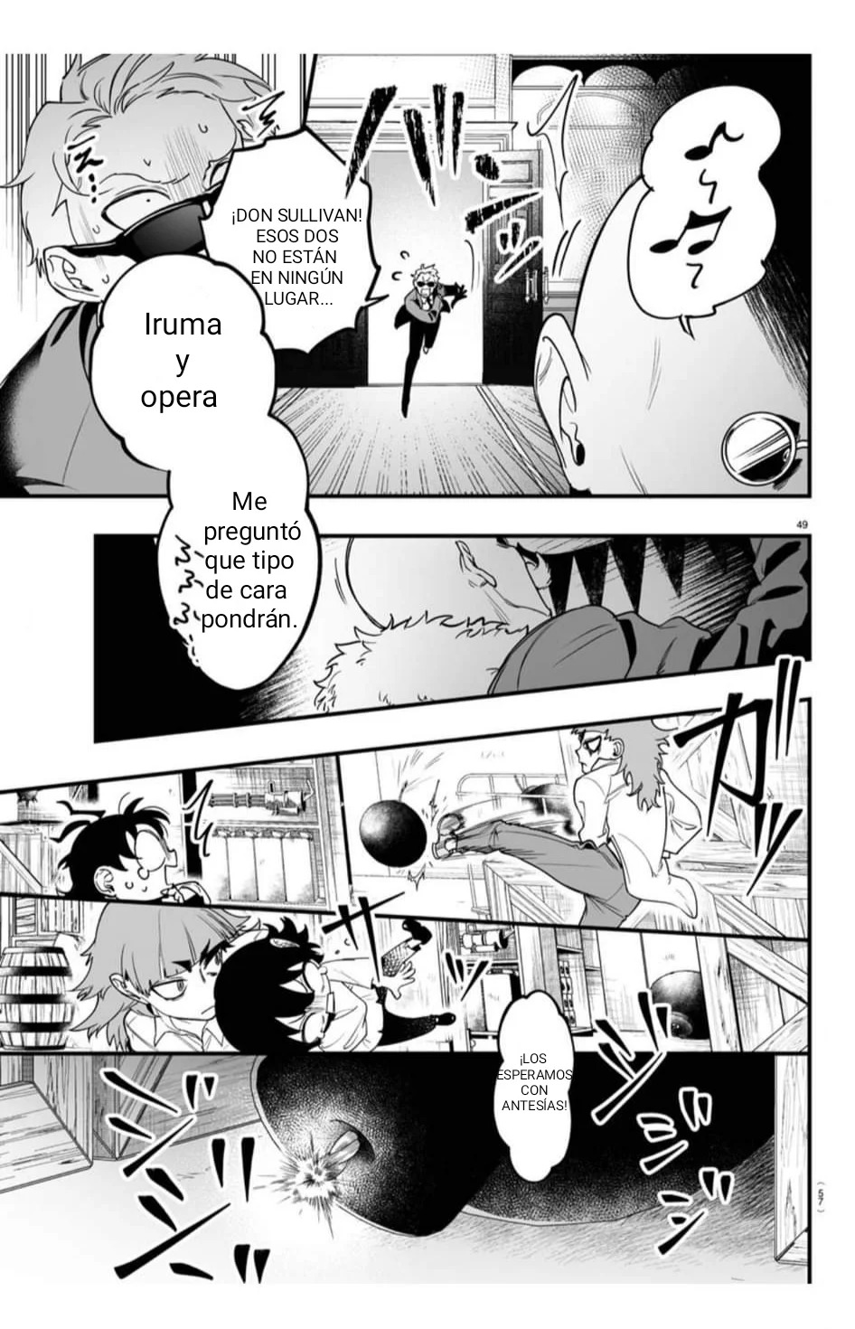 Iruma-kun: if mafia Capitulo 1: Iruma-kun de la Mafia página 50