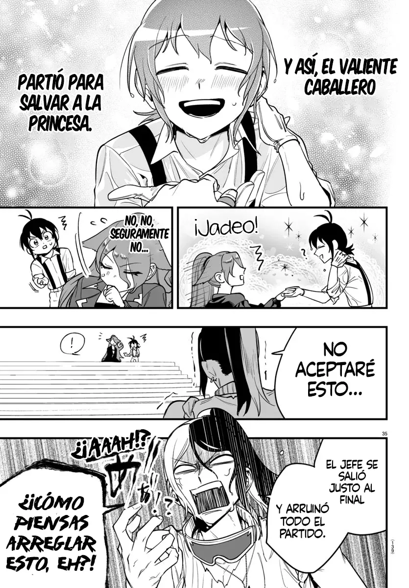 Iruma-kun: if mafia Capitulo 10: Caballero página 35