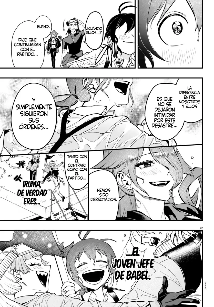 Iruma-kun: if mafia Capitulo 10: Caballero página 37
