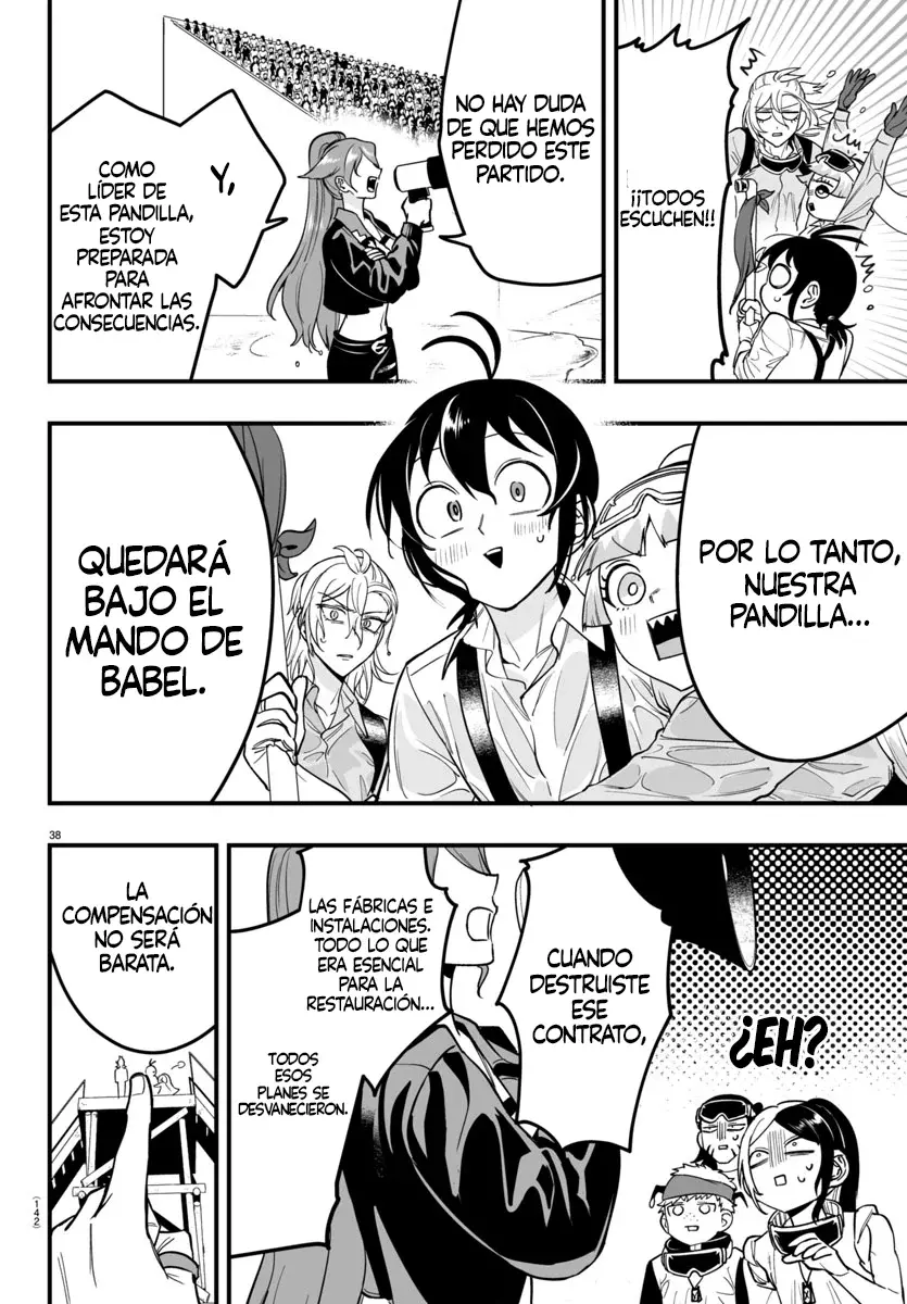 Iruma-kun: if mafia Capitulo 10: Caballero página 38