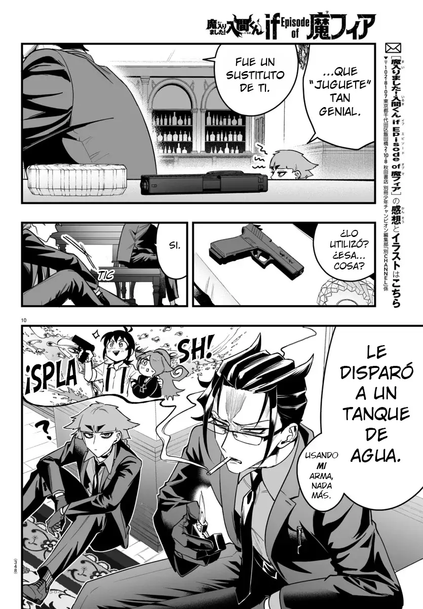 Iruma-kun: if mafia Capitulo 11: Un brindis página 10