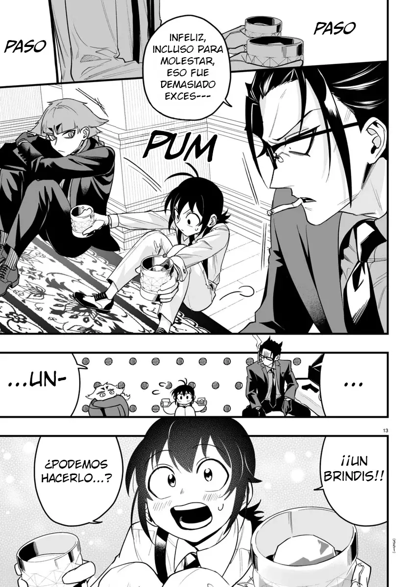 Iruma-kun: if mafia Capitulo 11: Un brindis página 13