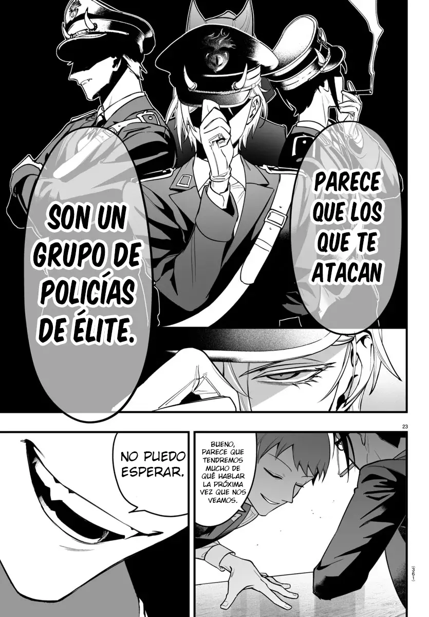 Iruma-kun: if mafia Capitulo 11: Un brindis página 23