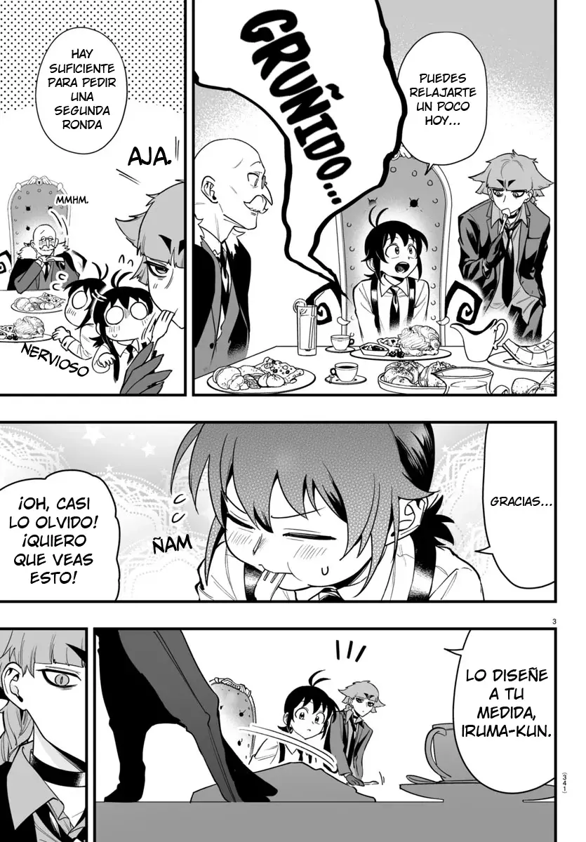 Iruma-kun: if mafia Capitulo 11: Un brindis página 3
