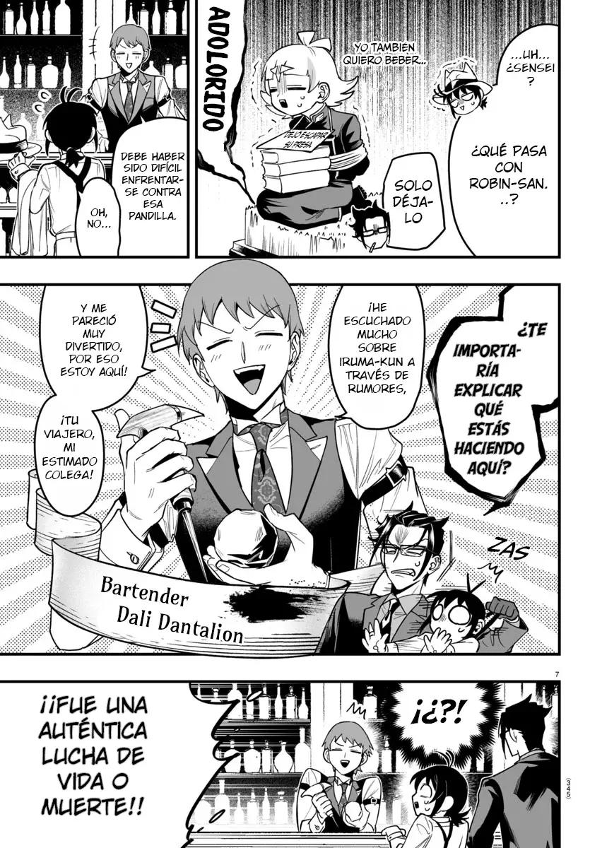 Iruma-kun: if mafia Capitulo 11: Un brindis página 7
