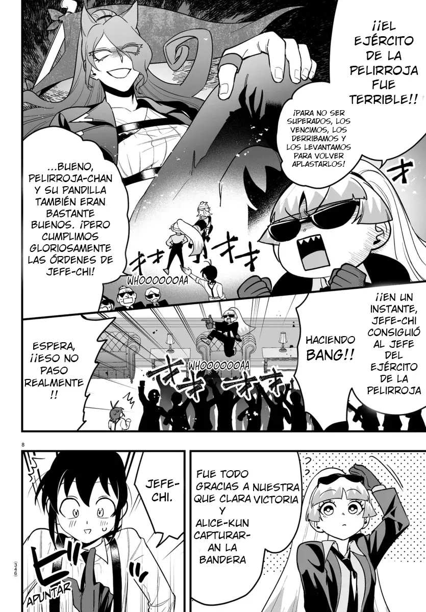 Iruma-kun: if mafia Capitulo 11: Un brindis página 8