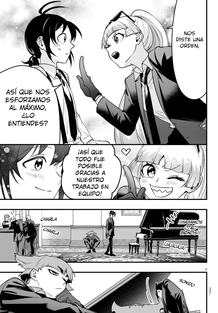 Iruma-kun: if mafia Capitulo 11: Un brindis página 9