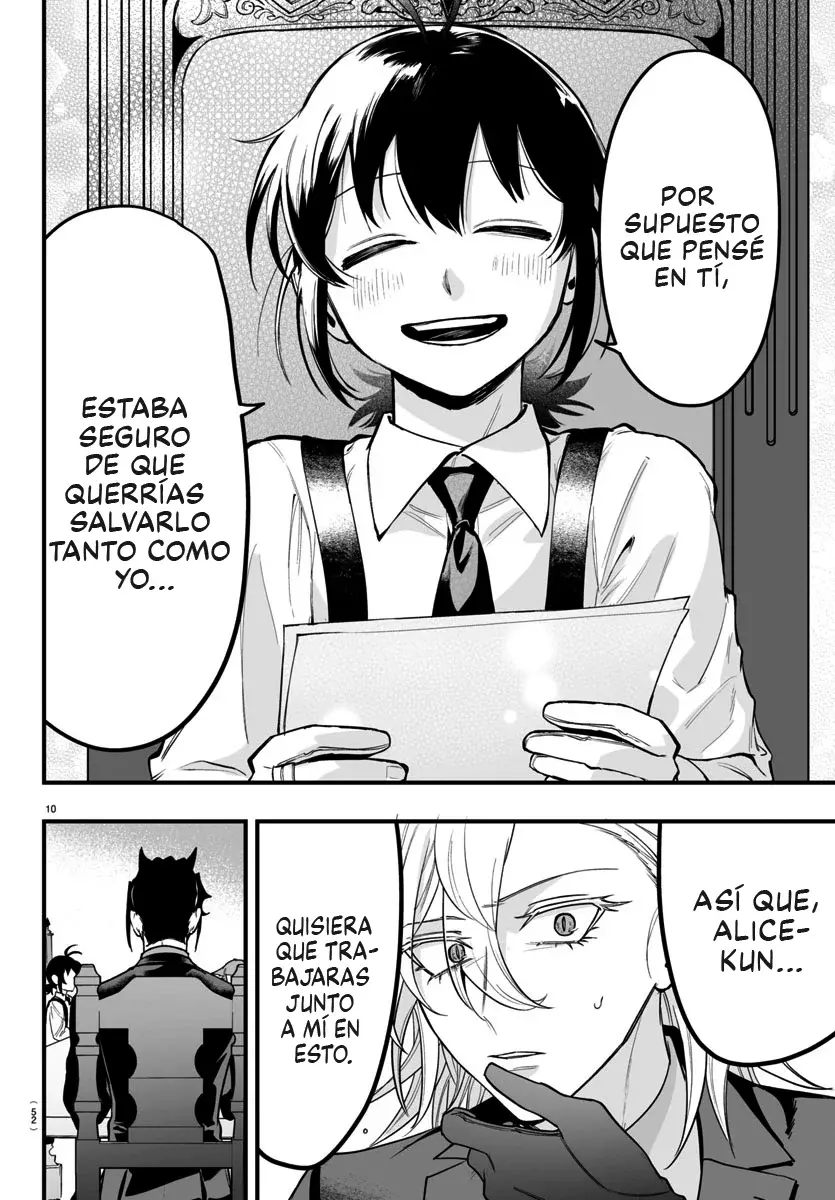 Iruma-kun: if mafia Capitulo 12: Determinación de Mano Derecha página 10