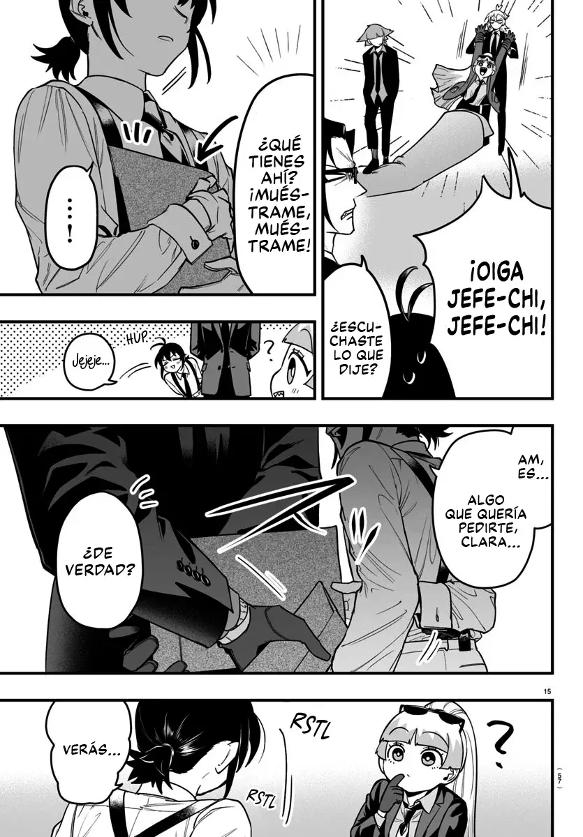Iruma-kun: if mafia Capitulo 12: Determinación de Mano Derecha página 15