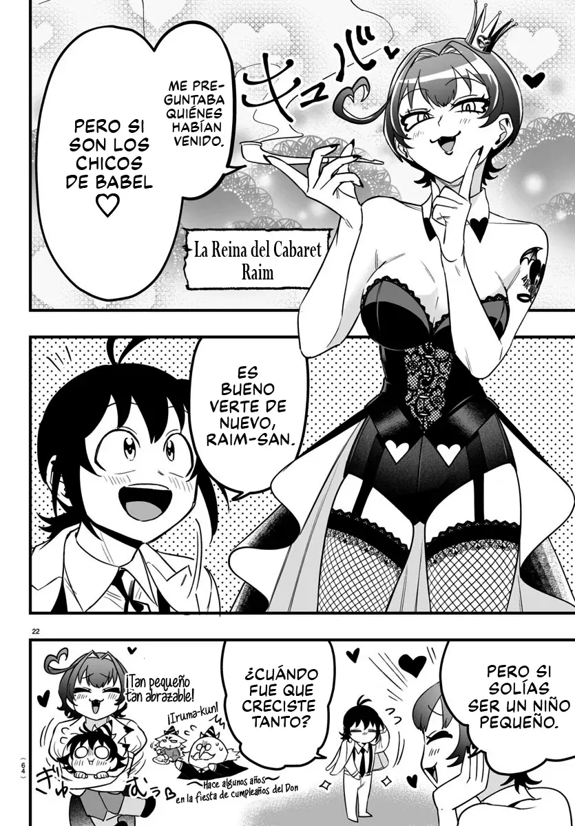 Iruma-kun: if mafia Capitulo 12: Determinación de Mano Derecha página 22