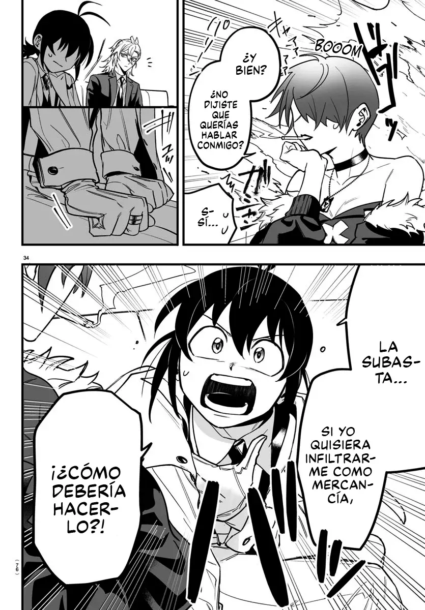 Iruma-kun: if mafia Capitulo 12: Determinación de Mano Derecha página 33