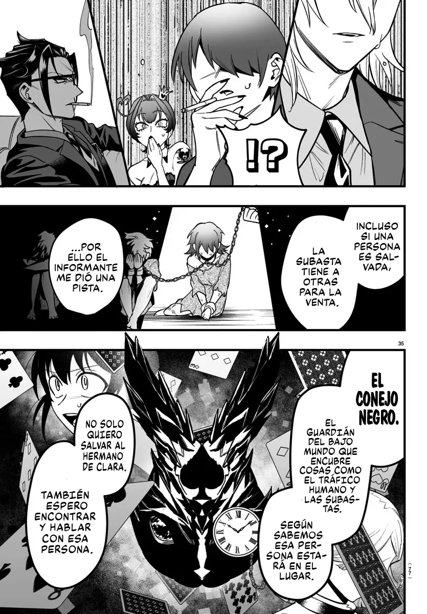 Iruma-kun: if mafia Capitulo 12: Determinación de Mano Derecha página 34