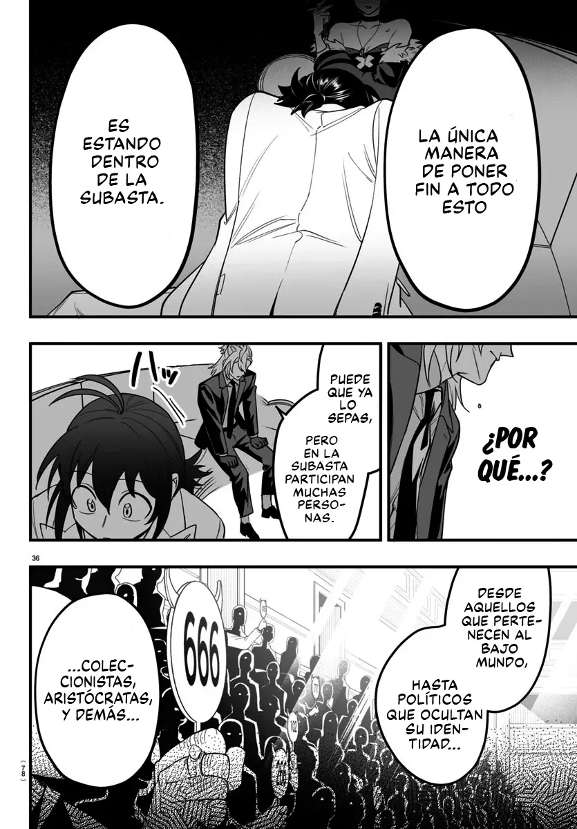 Iruma-kun: if mafia Capitulo 12: Determinación de Mano Derecha página 35