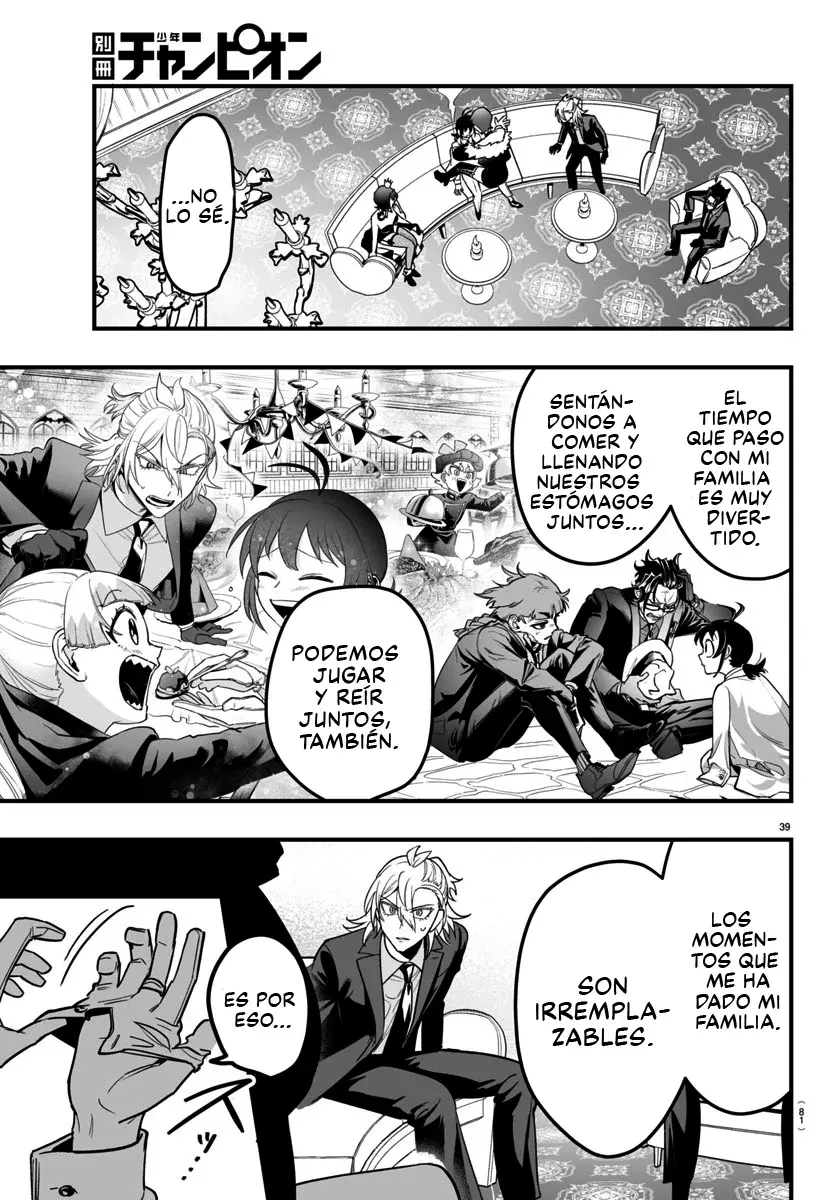 Iruma-kun: if mafia Capitulo 12: Determinación de Mano Derecha página 38