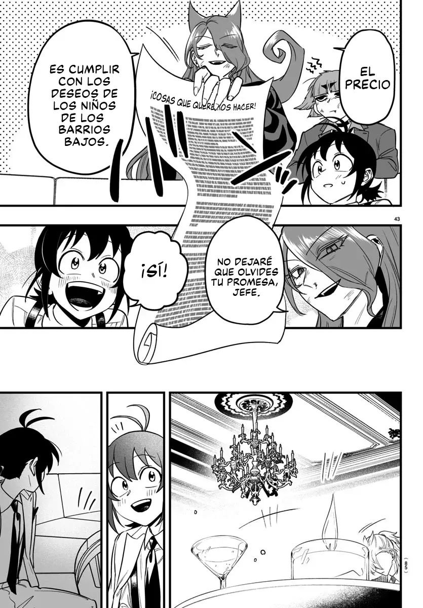 Iruma-kun: if mafia Capitulo 12: Determinación de Mano Derecha página 41