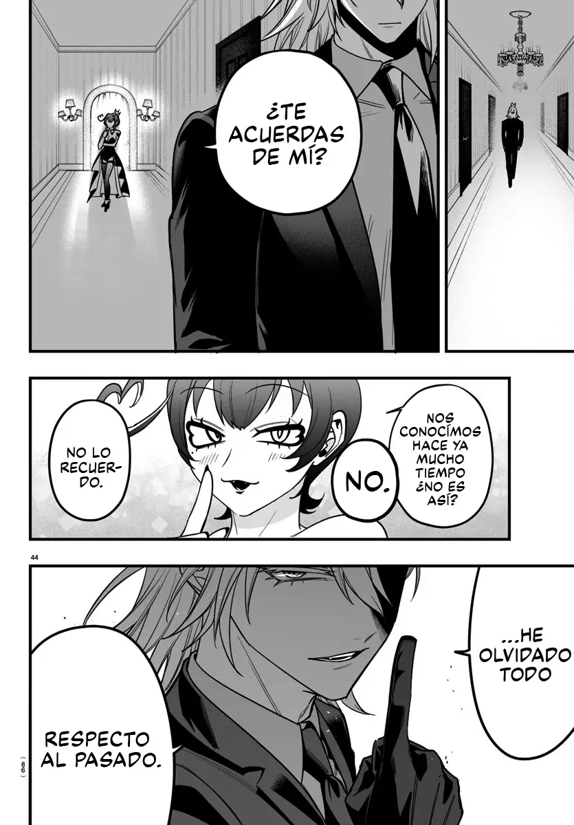 Iruma-kun: if mafia Capitulo 12: Determinación de Mano Derecha página 42