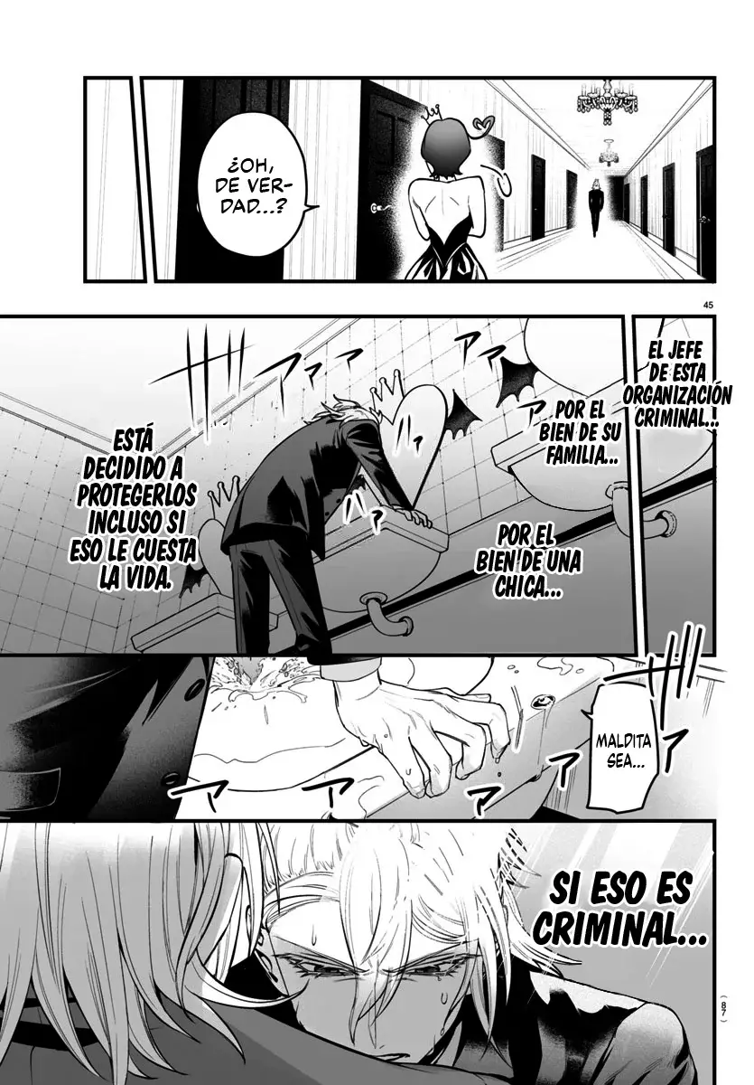 Iruma-kun: if mafia Capitulo 12: Determinación de Mano Derecha página 43