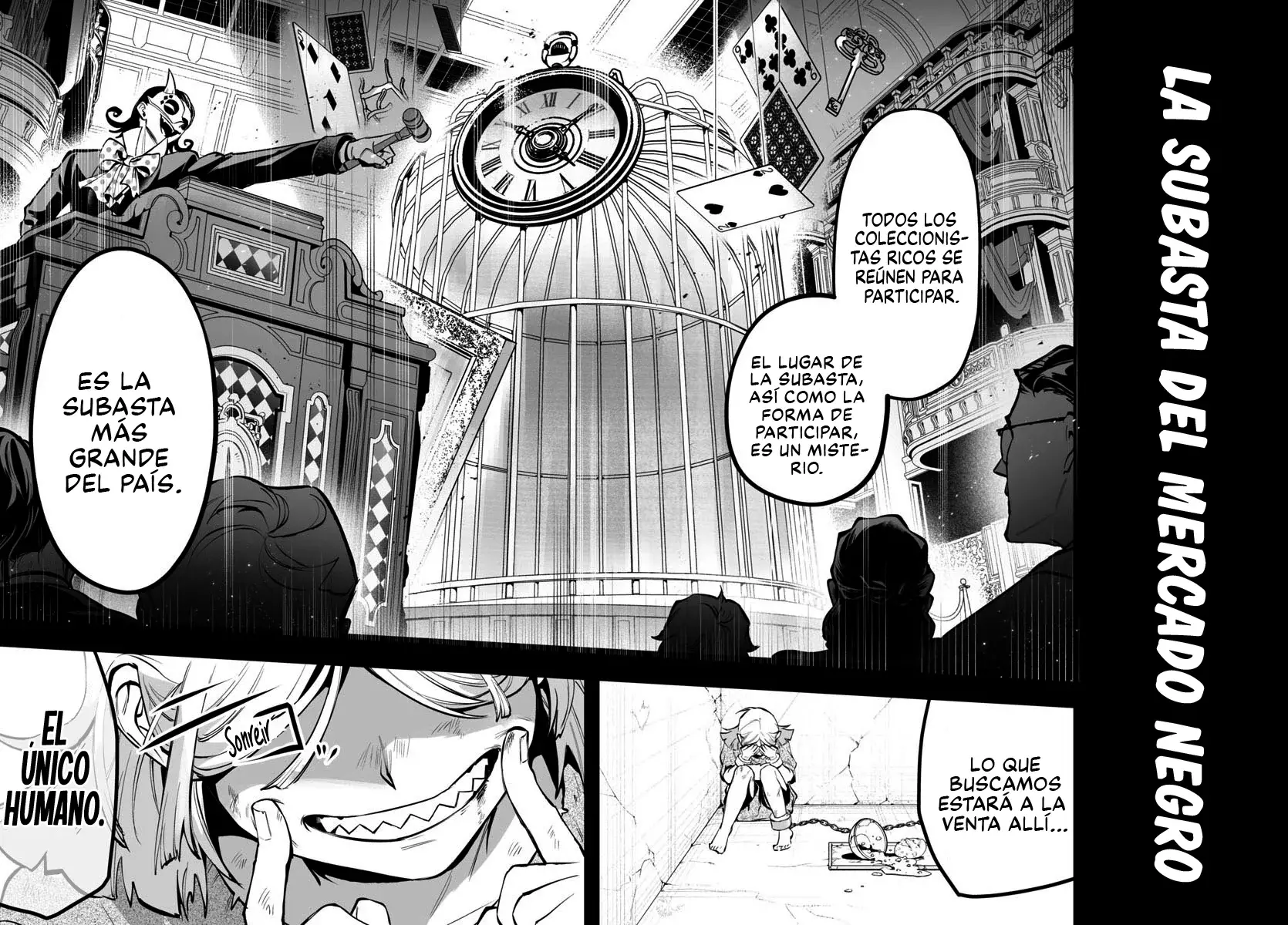Iruma-kun: if mafia Capitulo 12: Determinación de Mano Derecha página 5