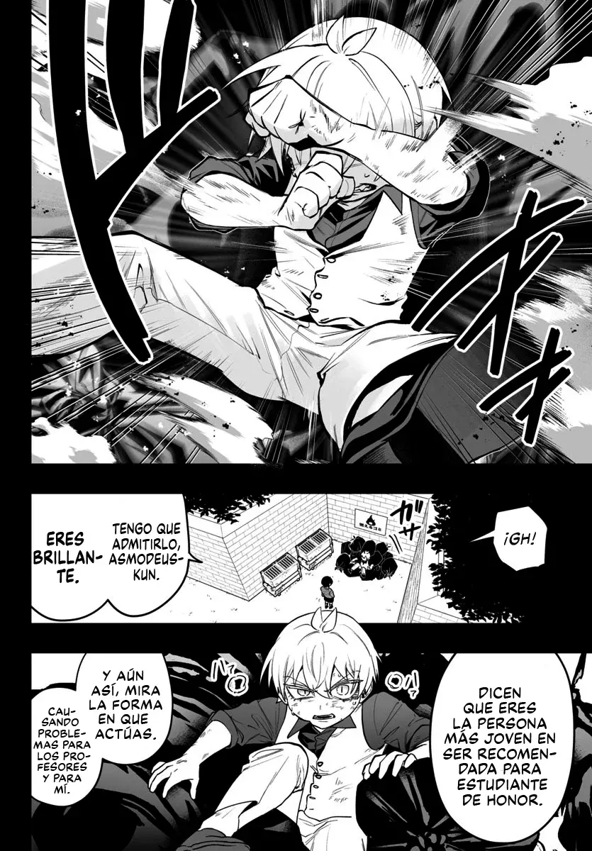 Iruma-kun: if mafia Capitulo 13: Alice en el país de la justicia página 11