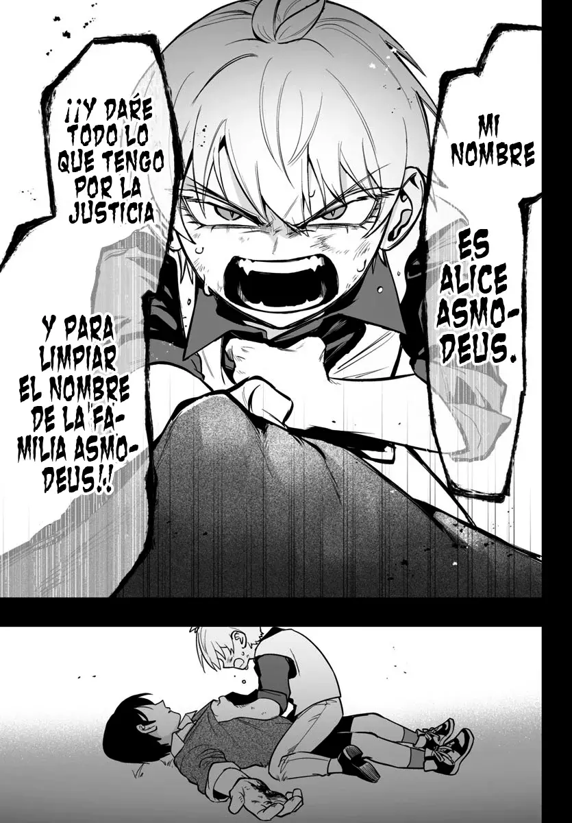 Iruma-kun: if mafia Capitulo 13: Alice en el país de la justicia página 18